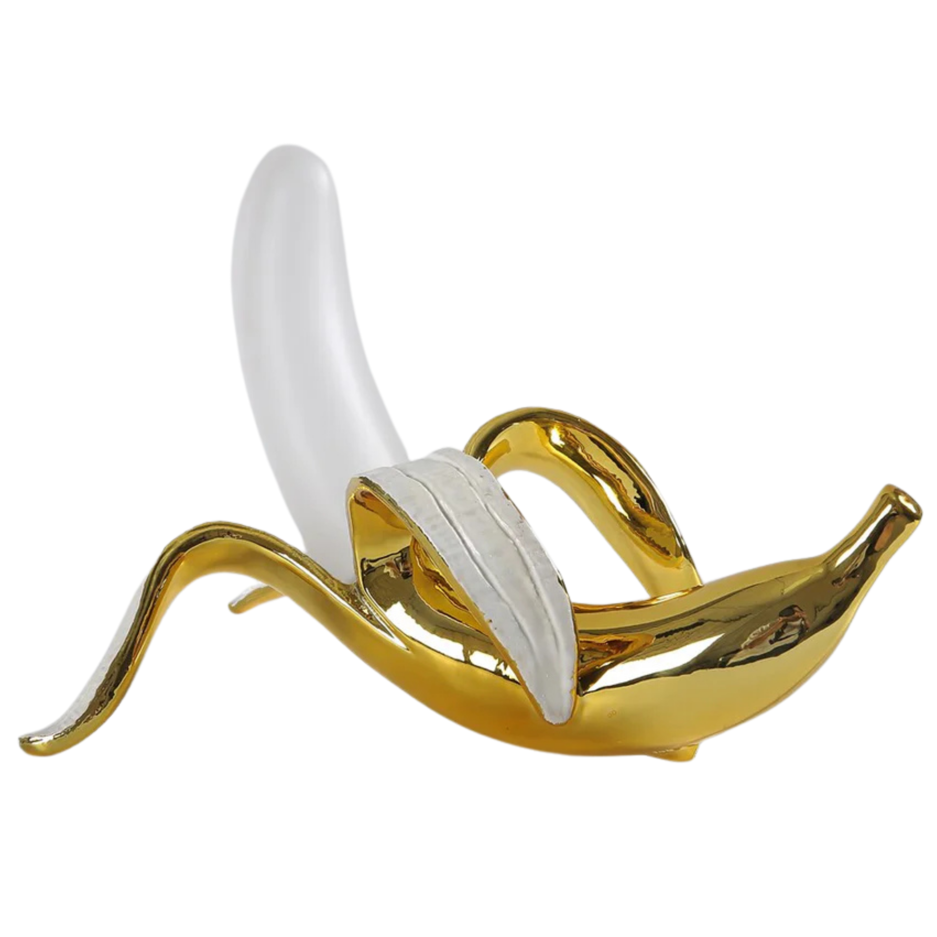 Art-Deco Bananenförmige LED Tischlampe