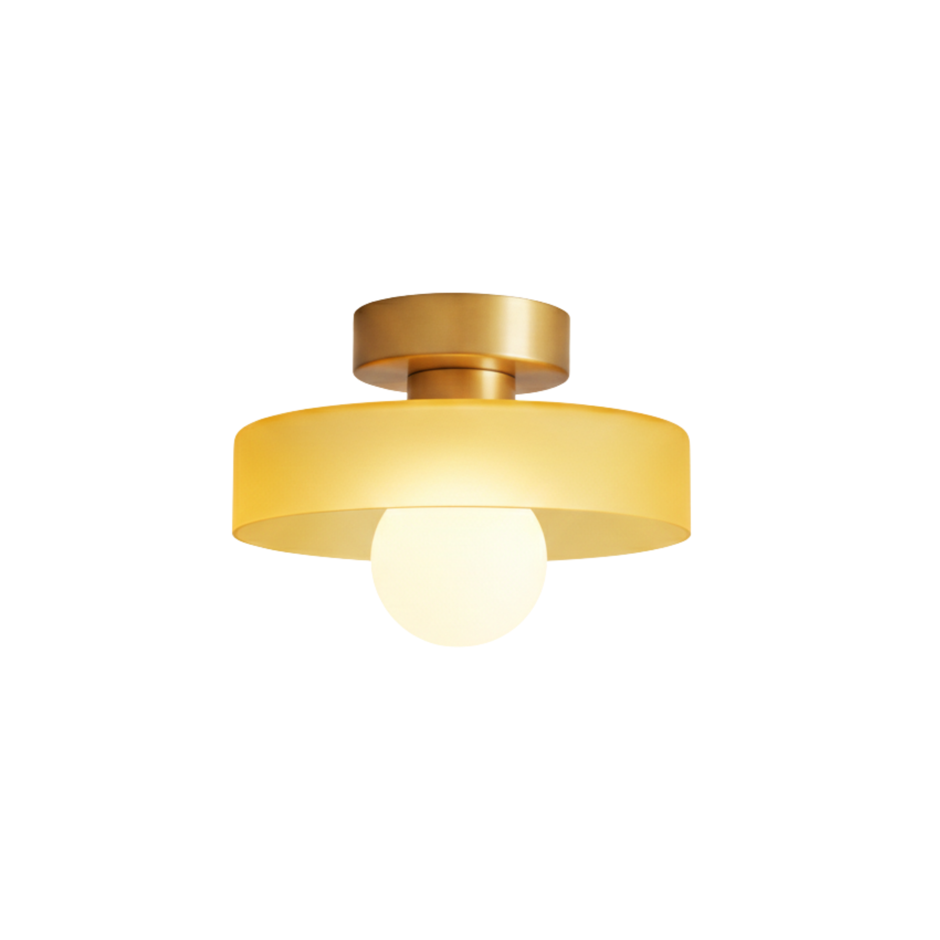 Französische Bauhaus LED Deckenleuchte