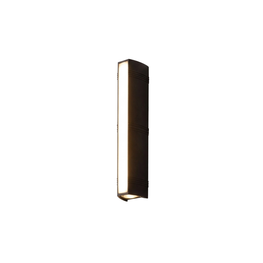 Rechteckige LED Wandlampe