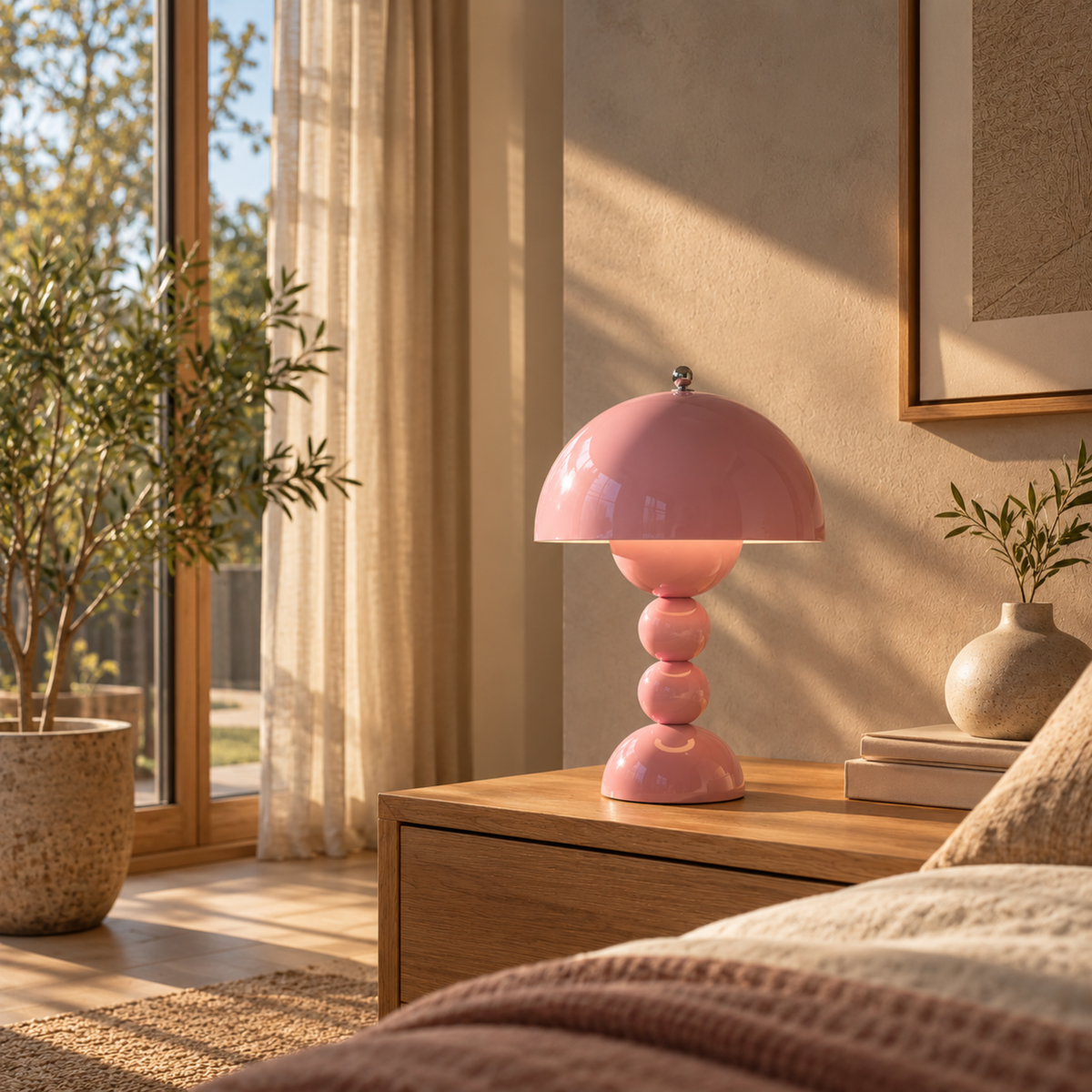 Moderne Wiederaufladbare Kabellose LED Tischlampe