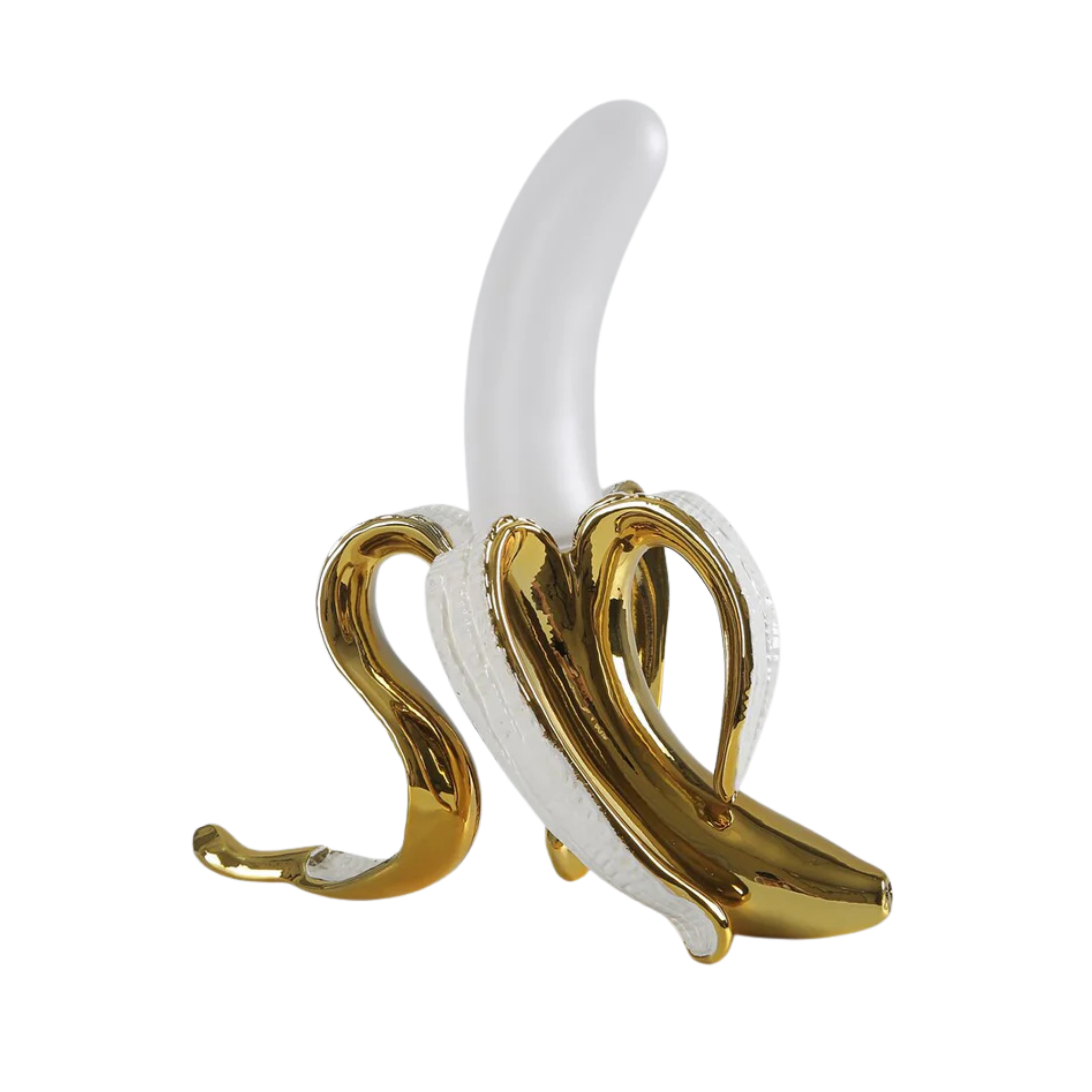 Art-Deco Bananenförmige LED Tischlampe