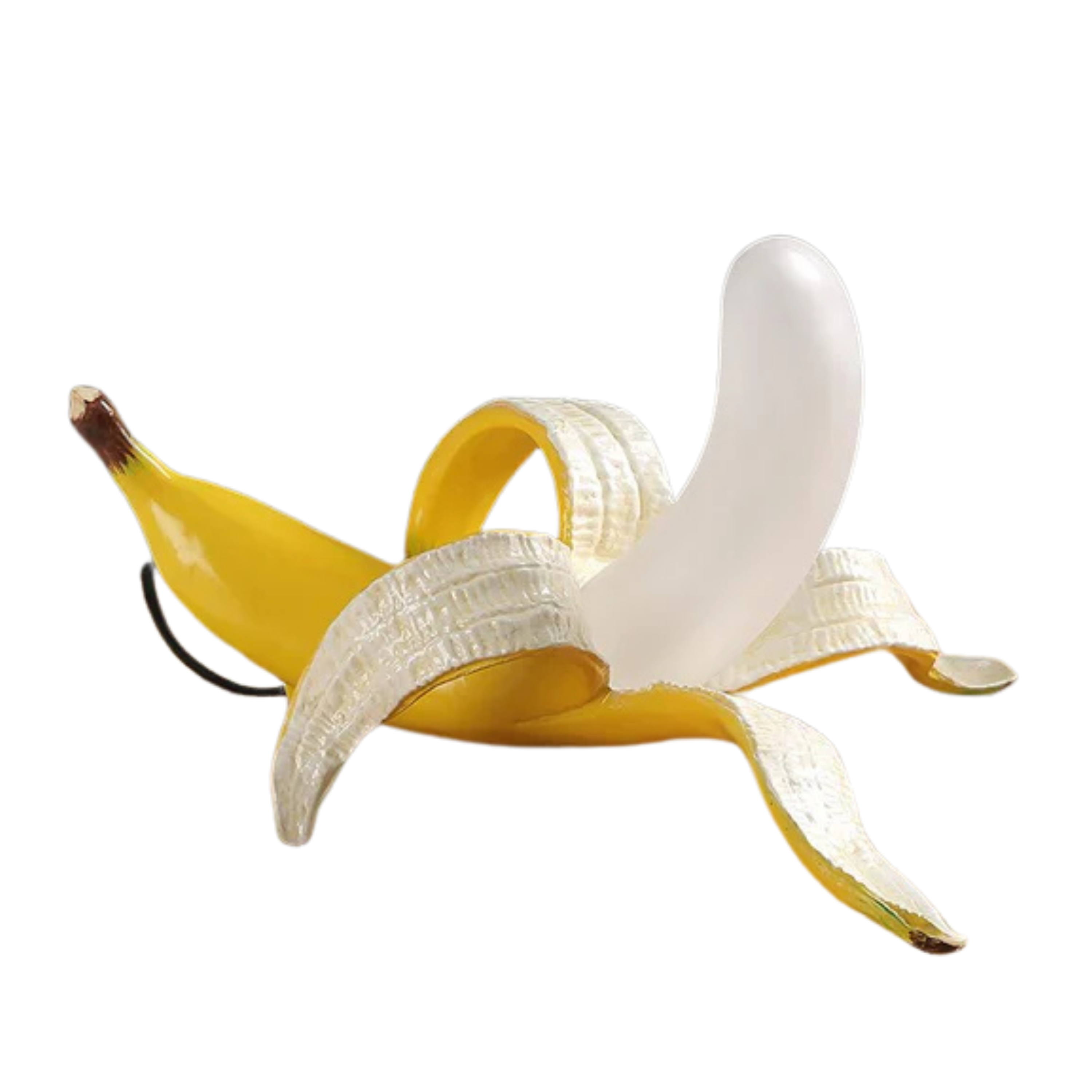 Art-Deco Bananenförmige LED Tischlampe