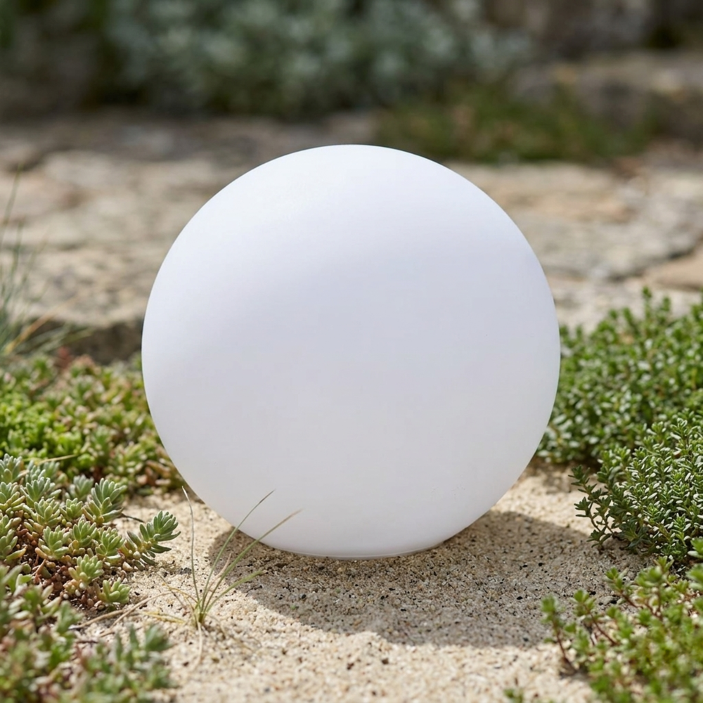 LED Kreis Gartenleuchte