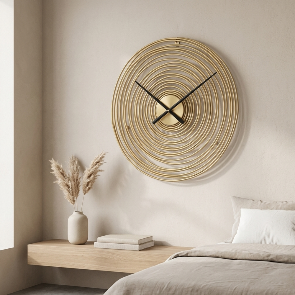 Moderne Runde Wanduhr
