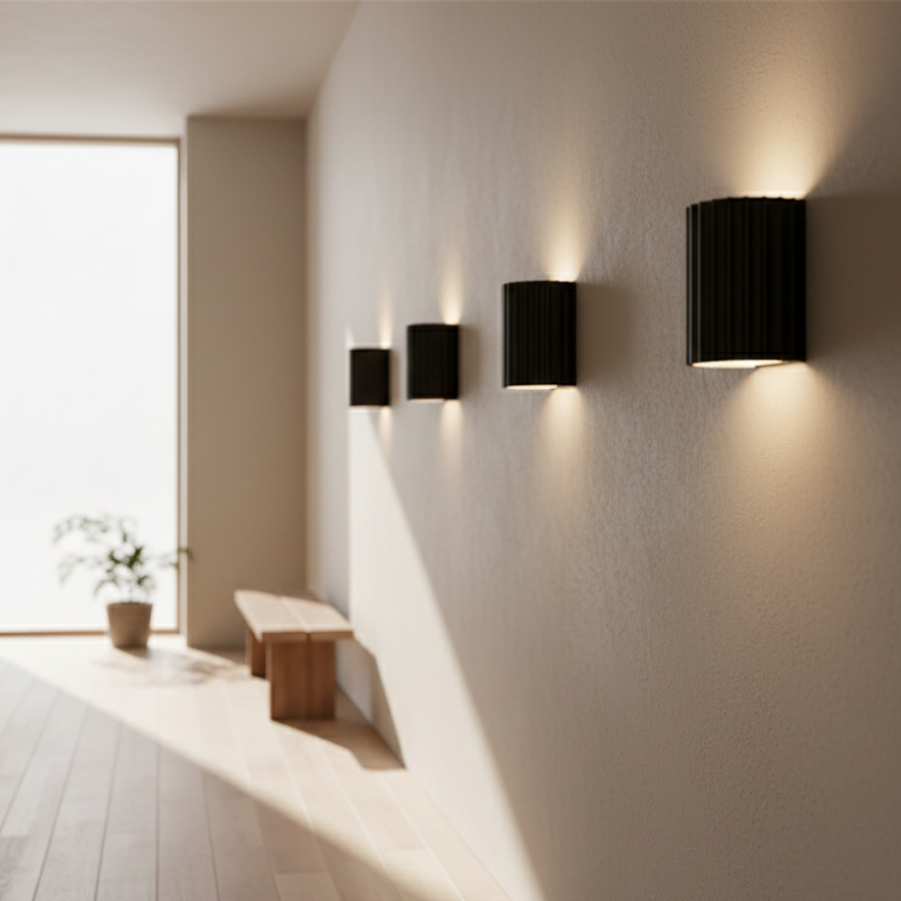 Moderne Resin Wandlampe