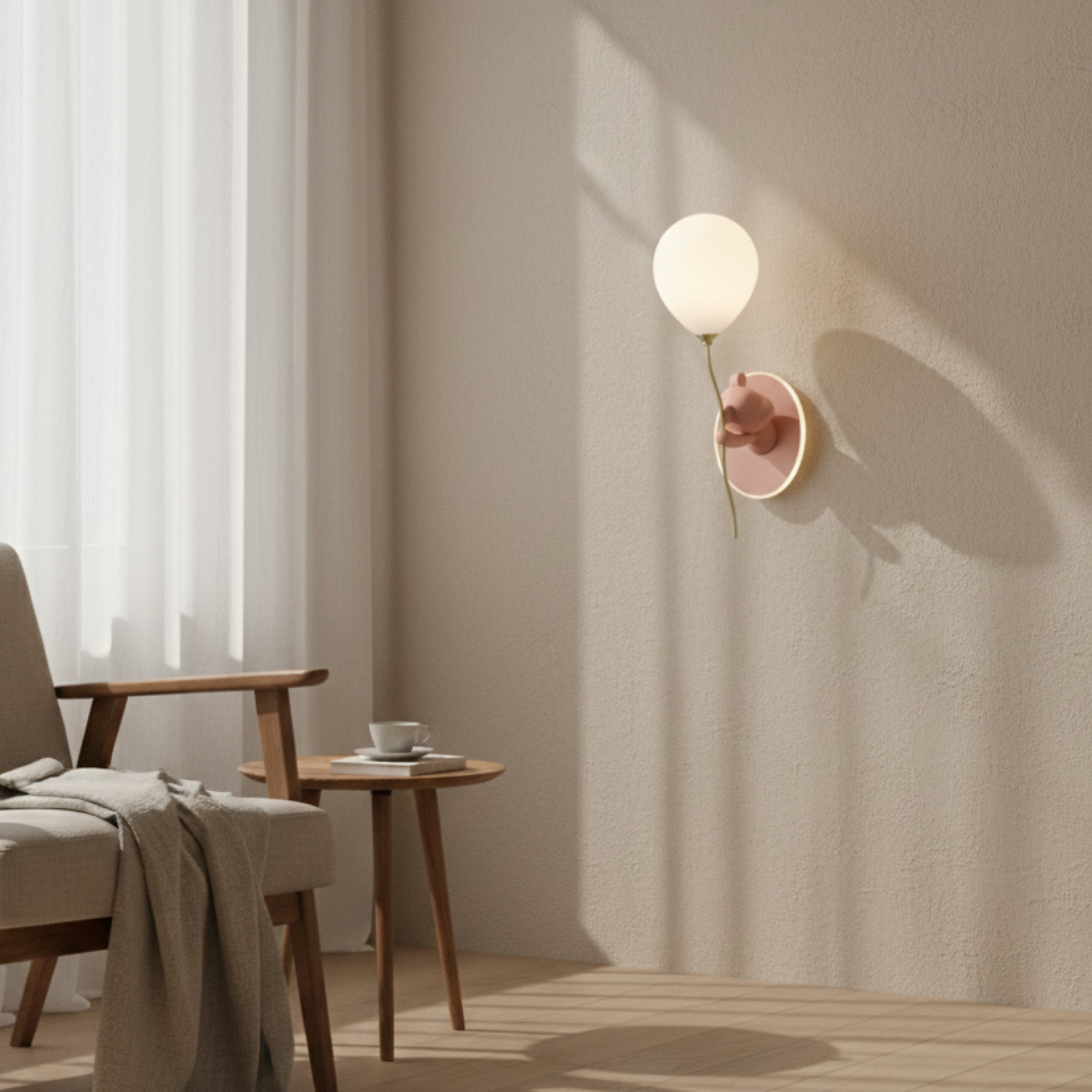 Kreative Macaron Wandlampe