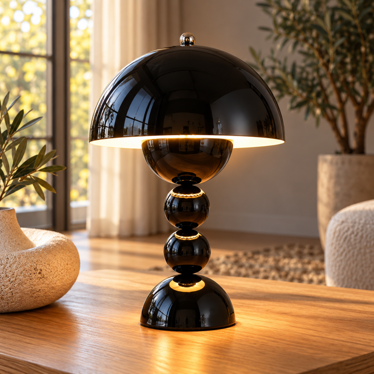 Moderne Wiederaufladbare Kabellose LED Tischlampe