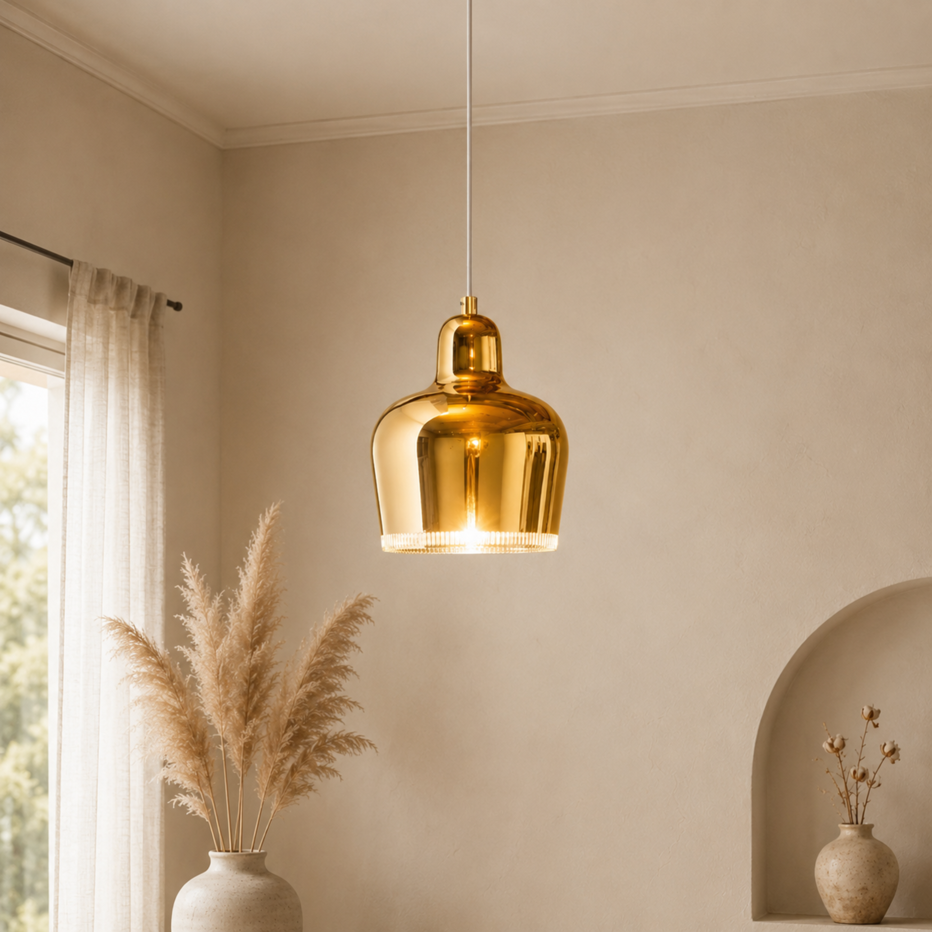 Moderne LED Innen Pendelleuchte