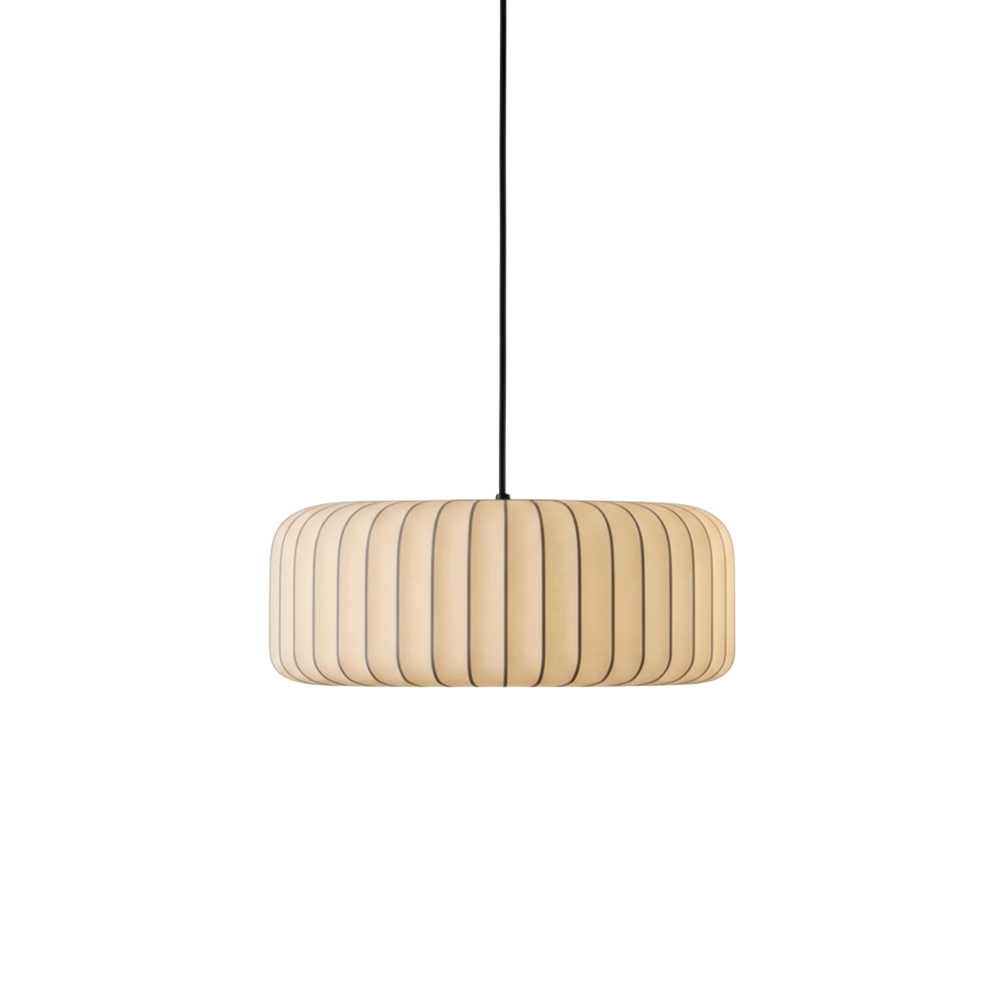 Moderne Stoff Pendelleuchte