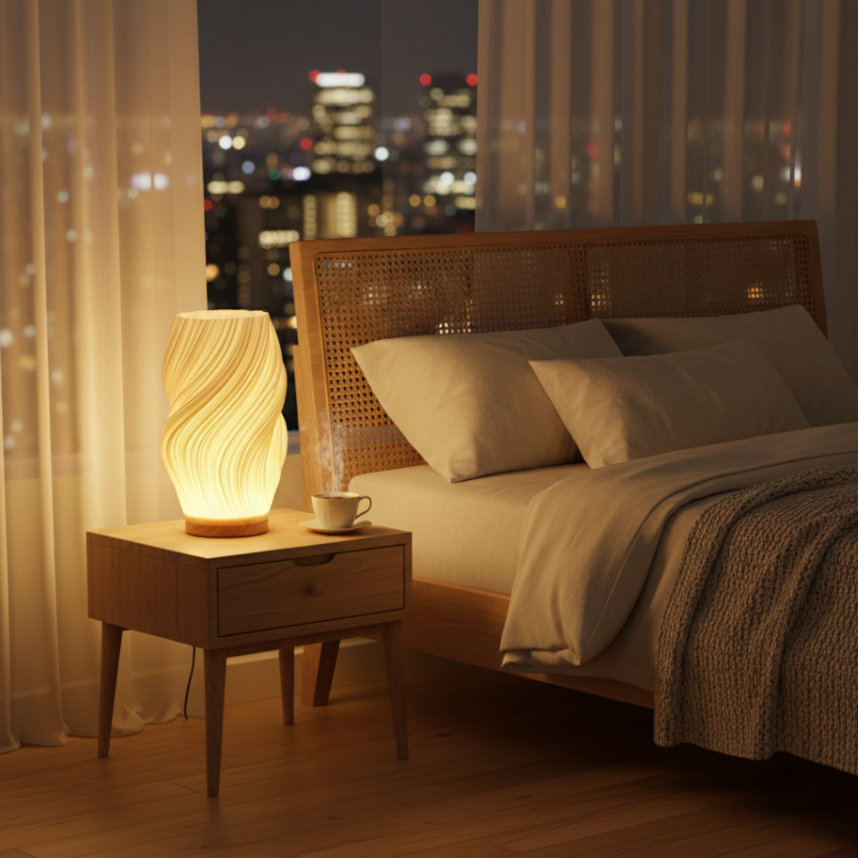 3D Gefaltete LED Tischlampe