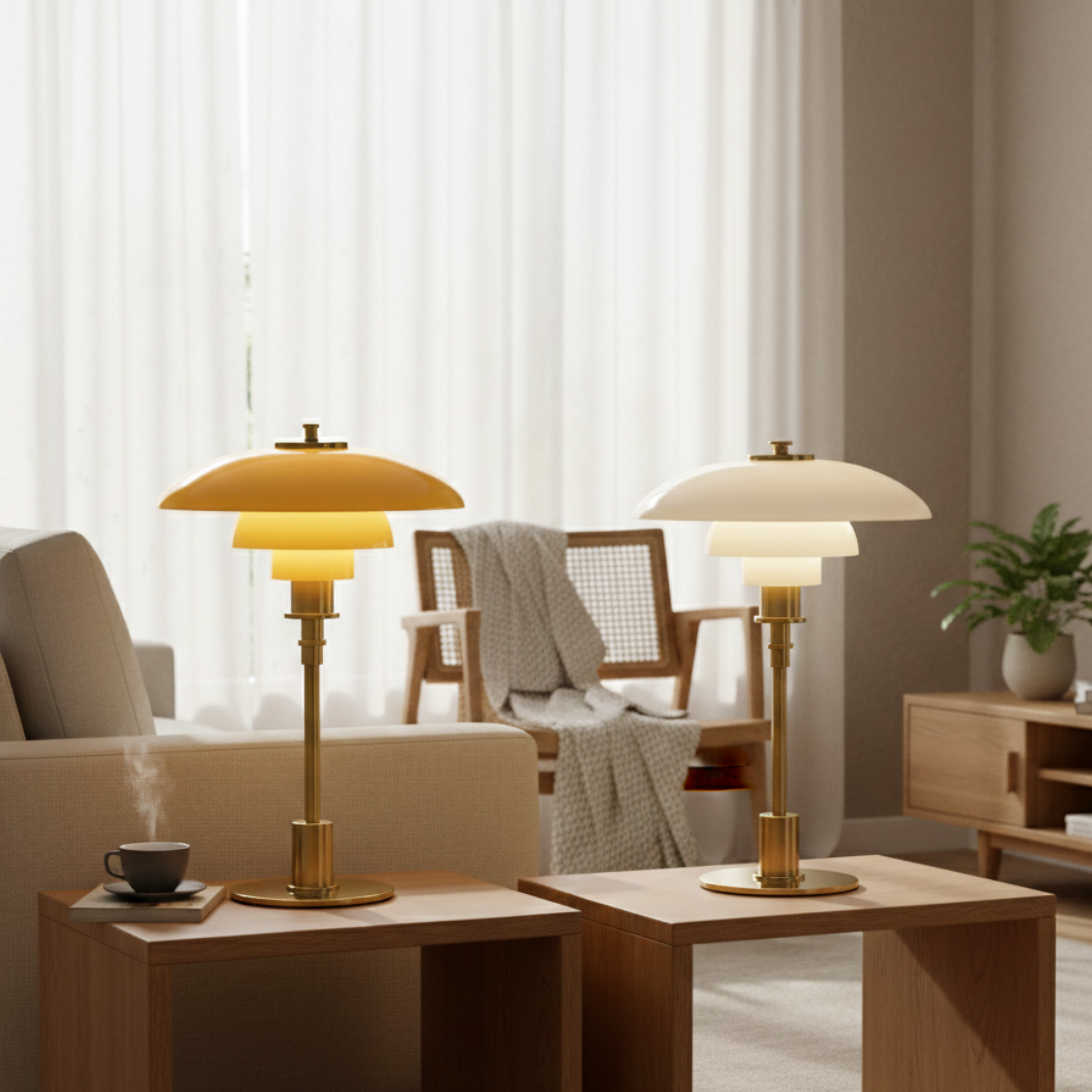 Dänische Design LED Tischlampe