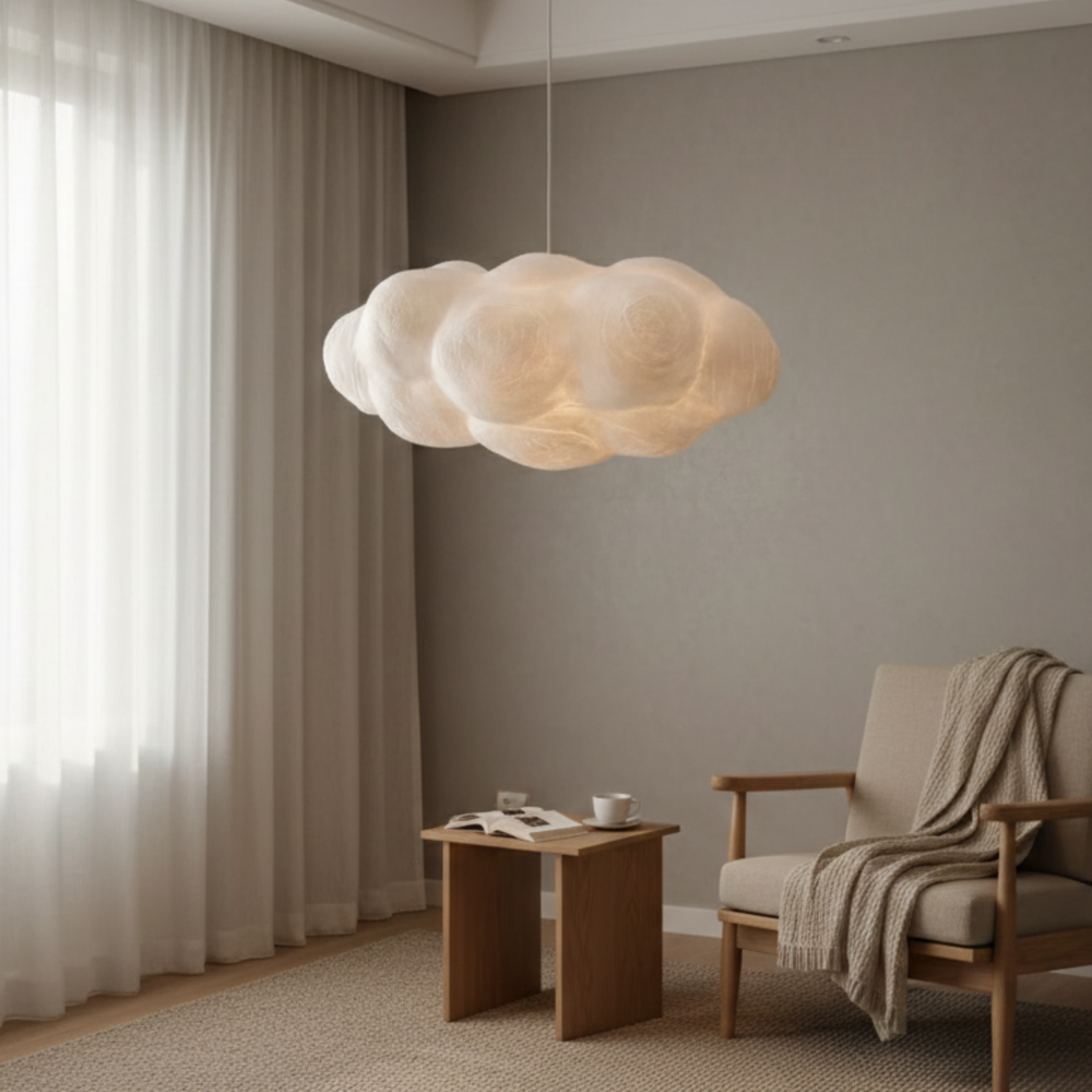 Wolkenförmige Pendelleuchte