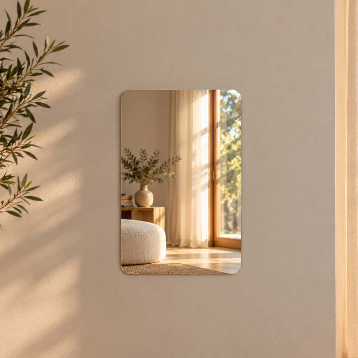HD Acryl Glas Wandspiegel