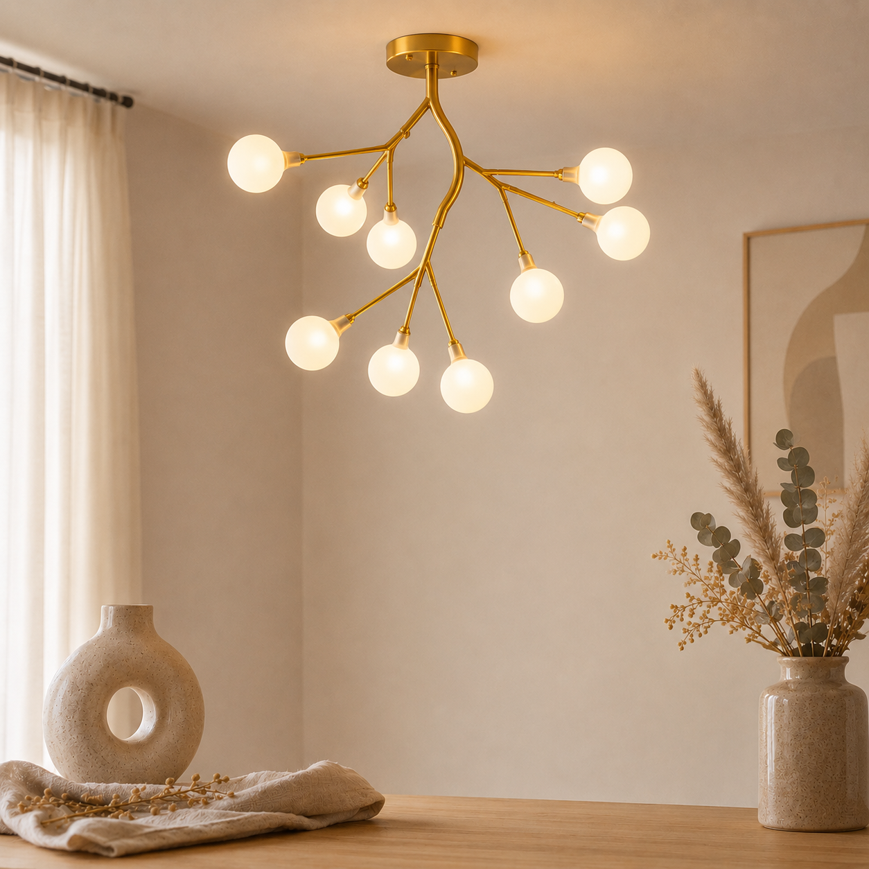 Moderner Nordischer LED Kronleuchter