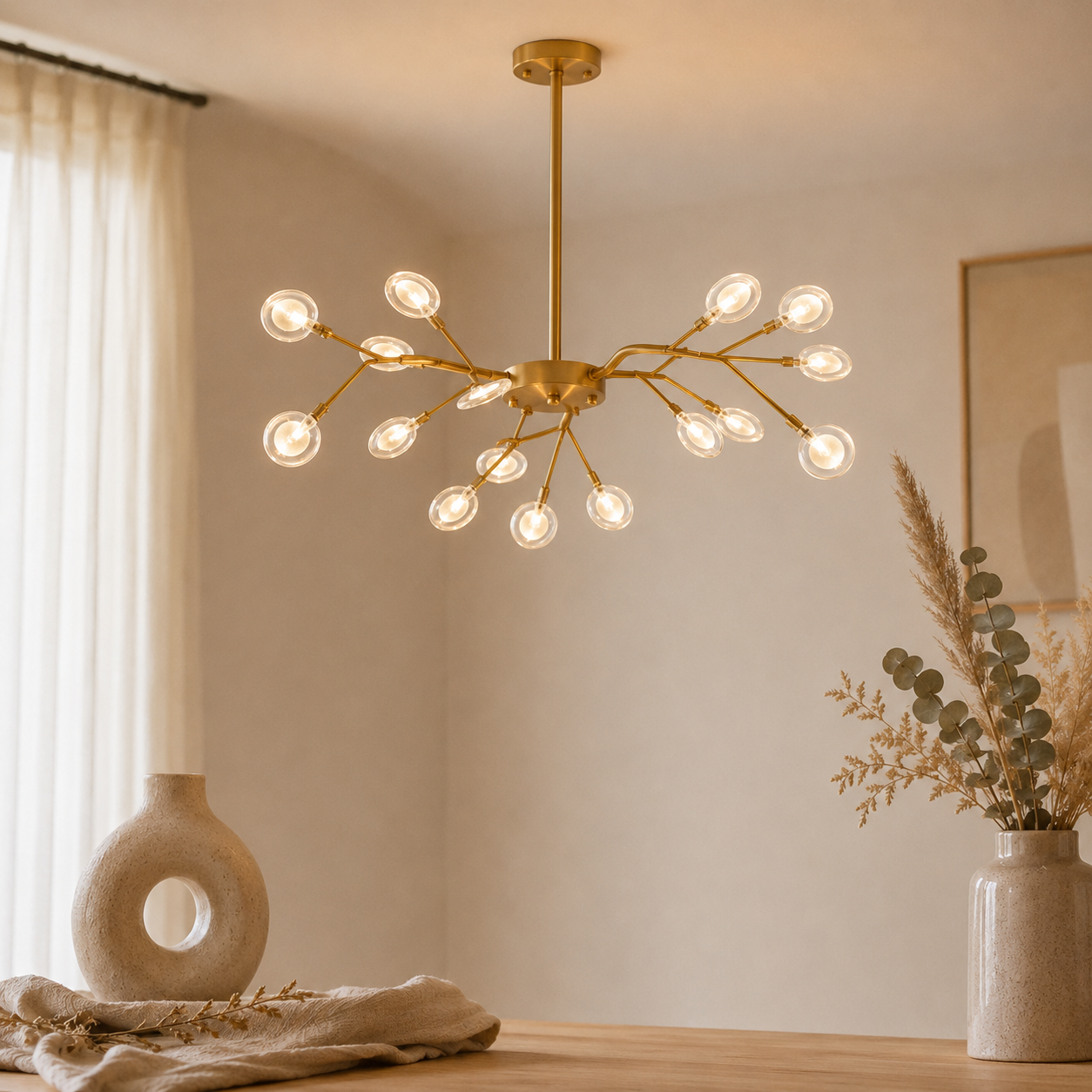Moderner Nordischer LED Kronleuchter