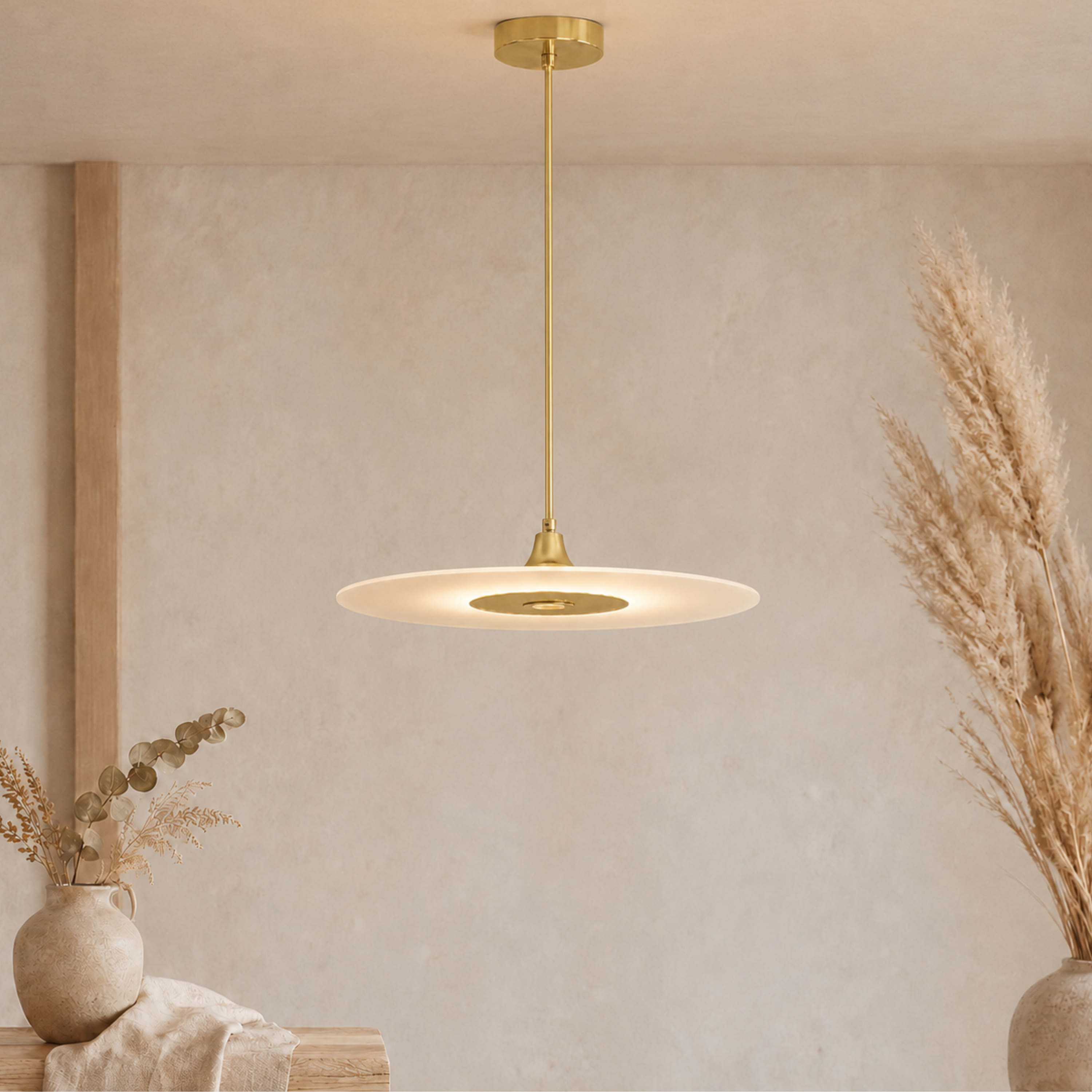 Moderne Schlichte LED Pendelleuchte