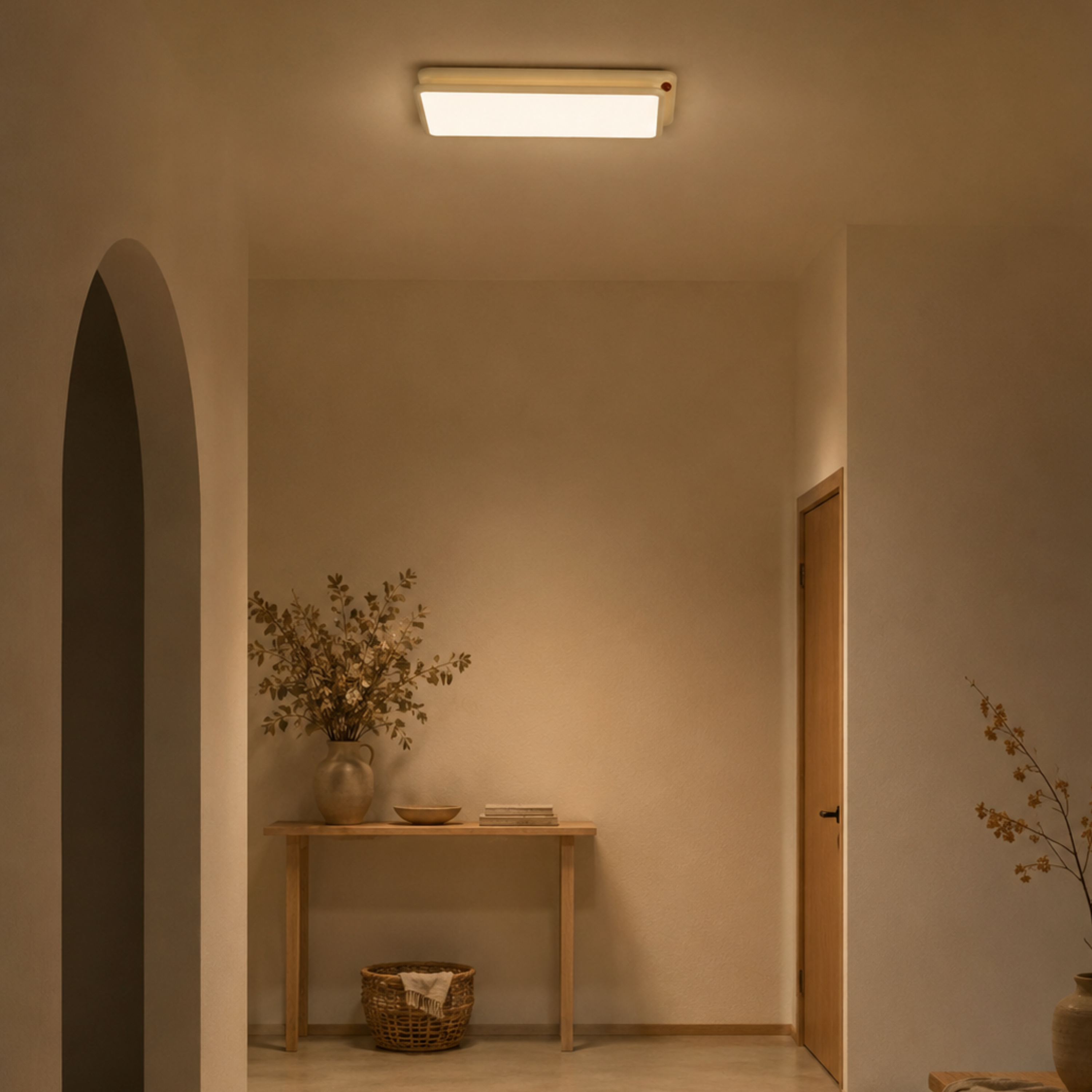 LED Acryl Eisen Innen Deckenleuchte