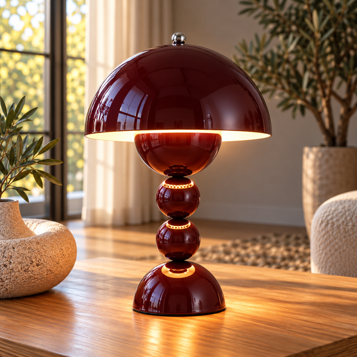 Moderne Wiederaufladbare Kabellose LED Tischlampe