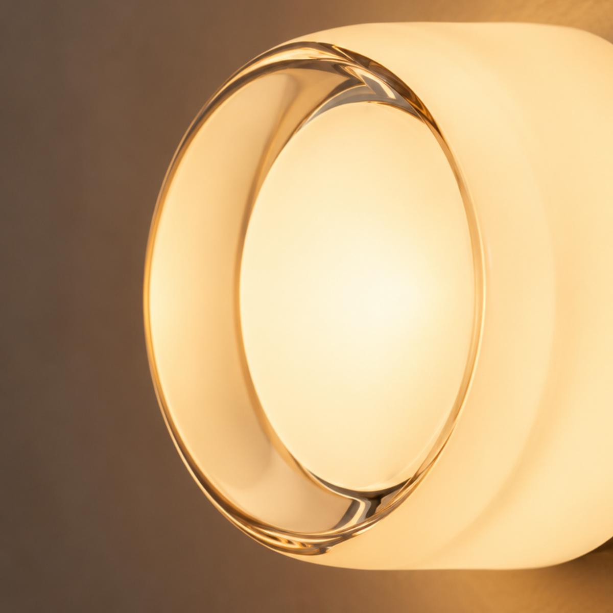 Elegante Runde Dimple LED Wandleuchte