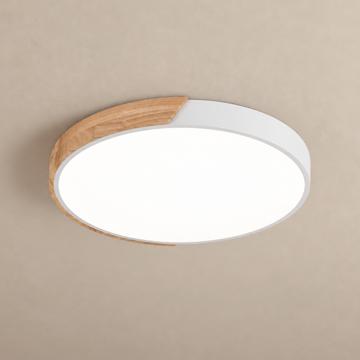 Skandinavische runde Acryl LED Deckenleuchte