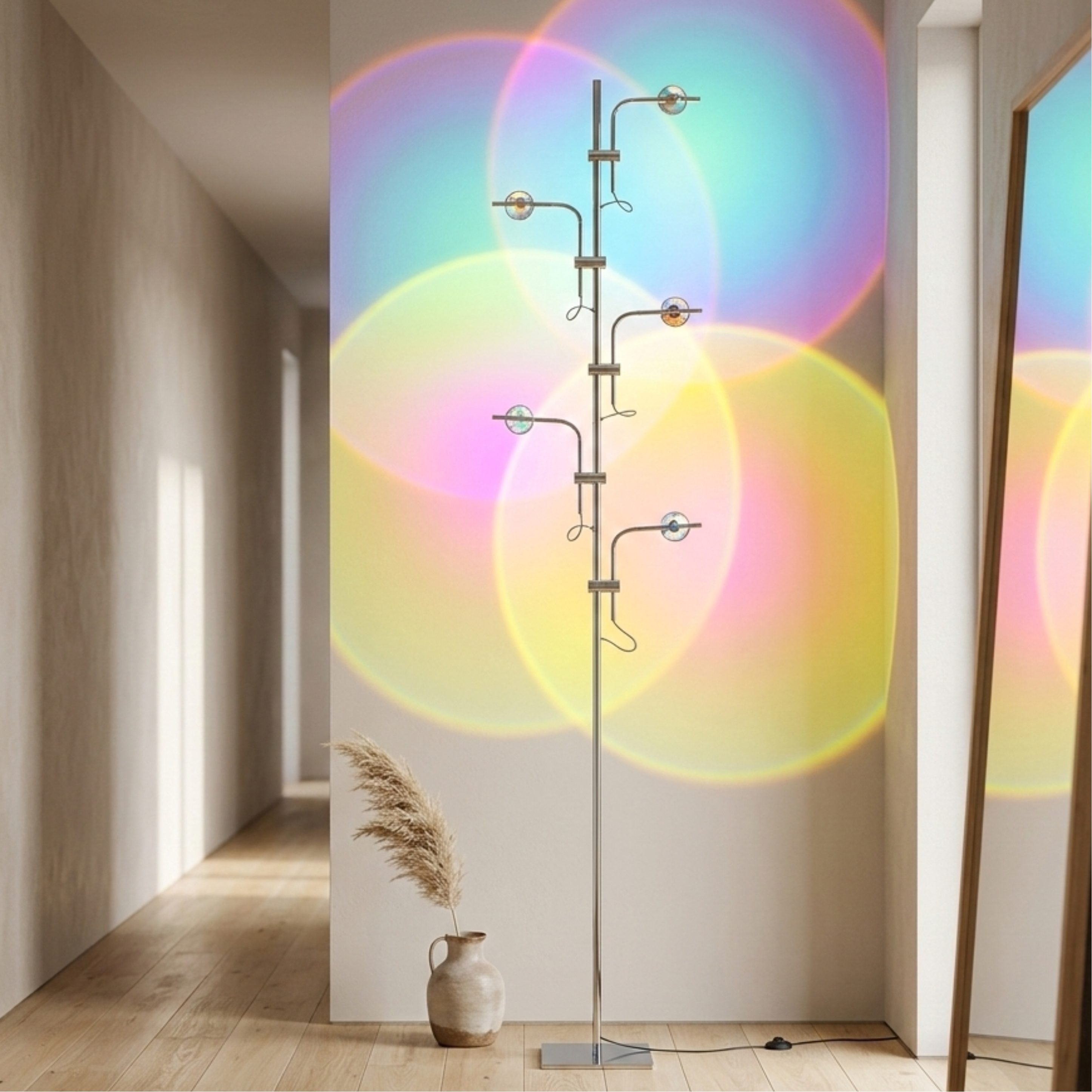 LED Projektor Stehlampe