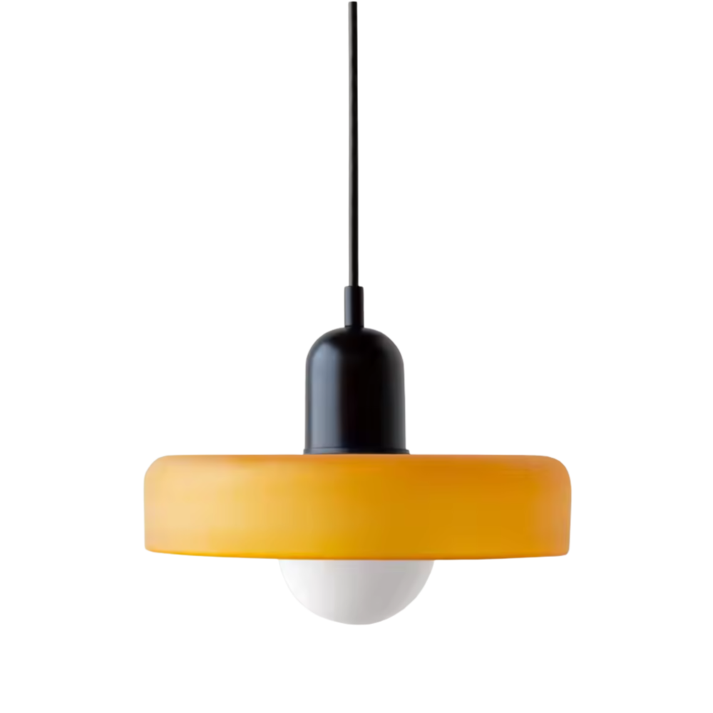 Nordische Glas Hängelampe für Wohnzimmer und Schlafzimmer