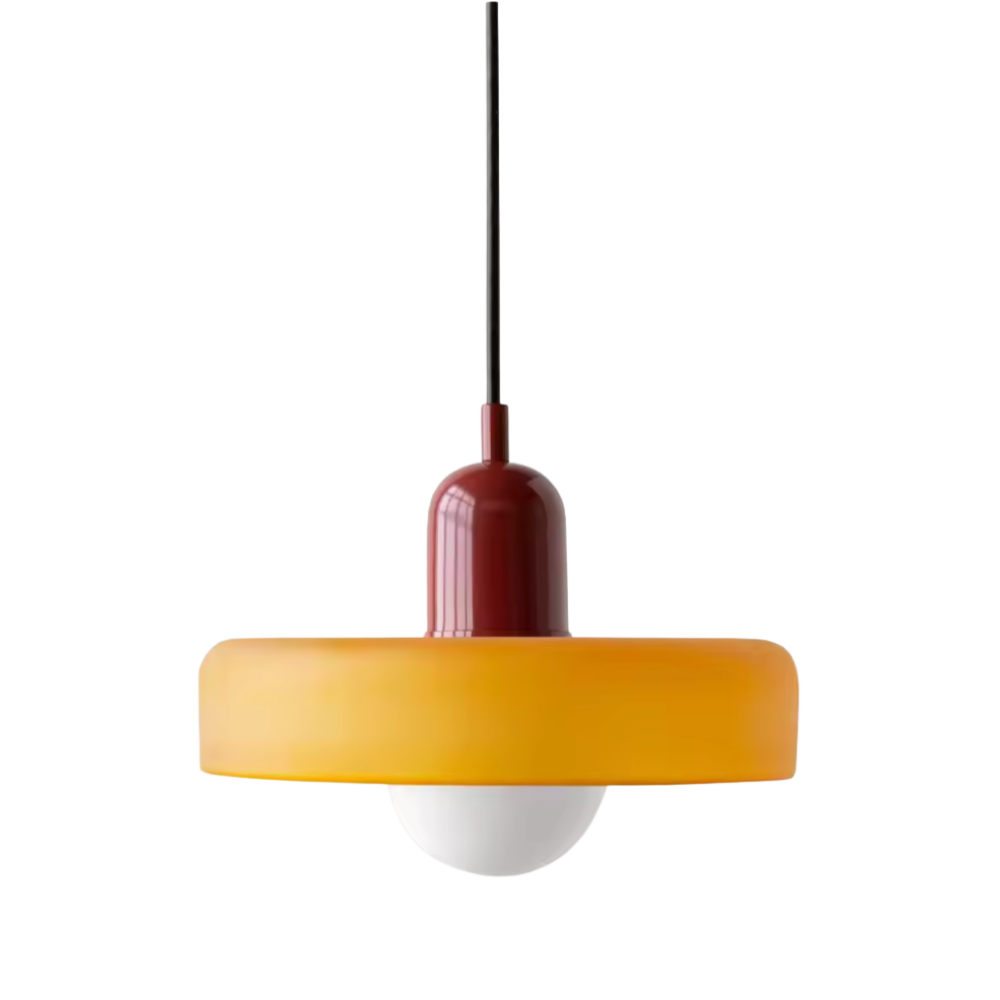 Nordische Glas Hängelampe für Wohnzimmer und Schlafzimmer