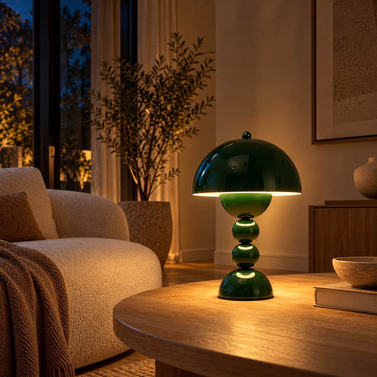 Moderne Wiederaufladbare Kabellose LED Tischlampe