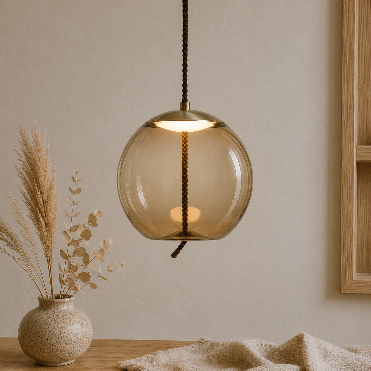 Kleine Knoten Hängelampe
