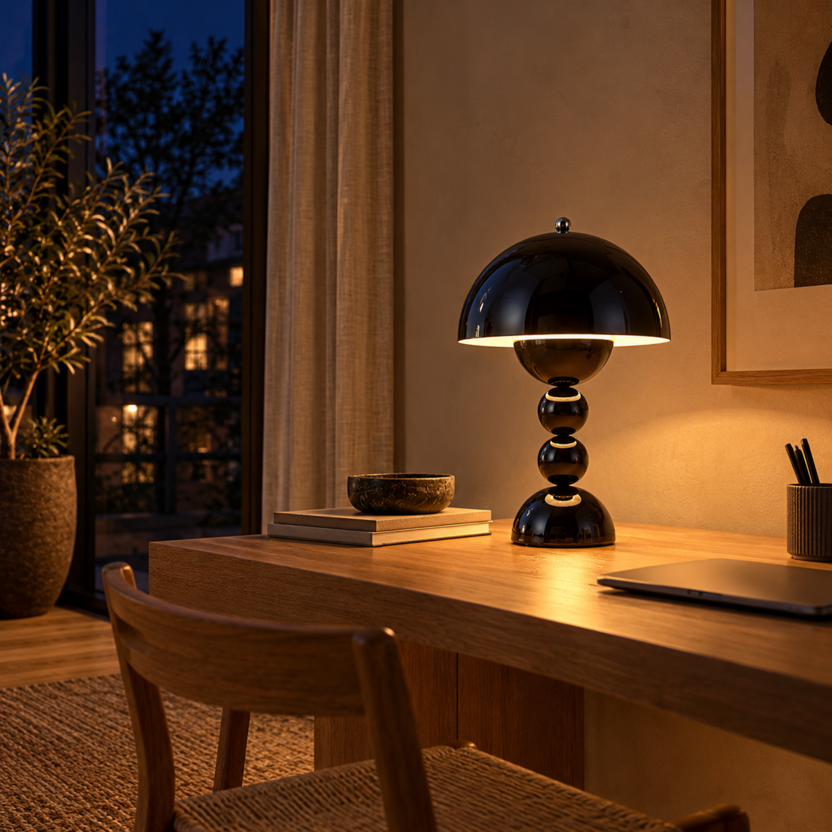Moderne Wiederaufladbare Kabellose LED Tischlampe