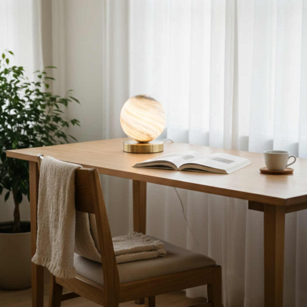 Stilvolle Planetarische Tischlampe