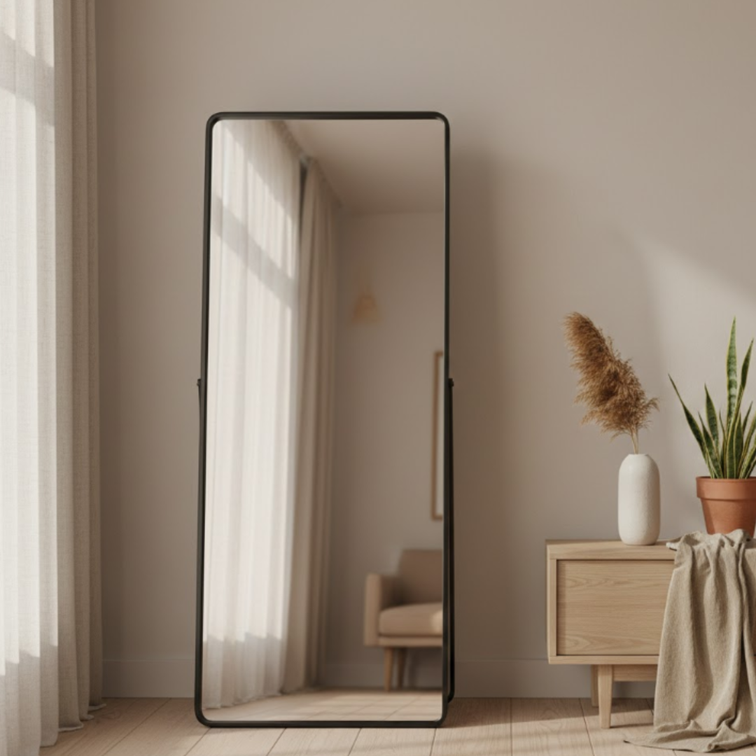 Ständer Rechteck Wand Spiegel