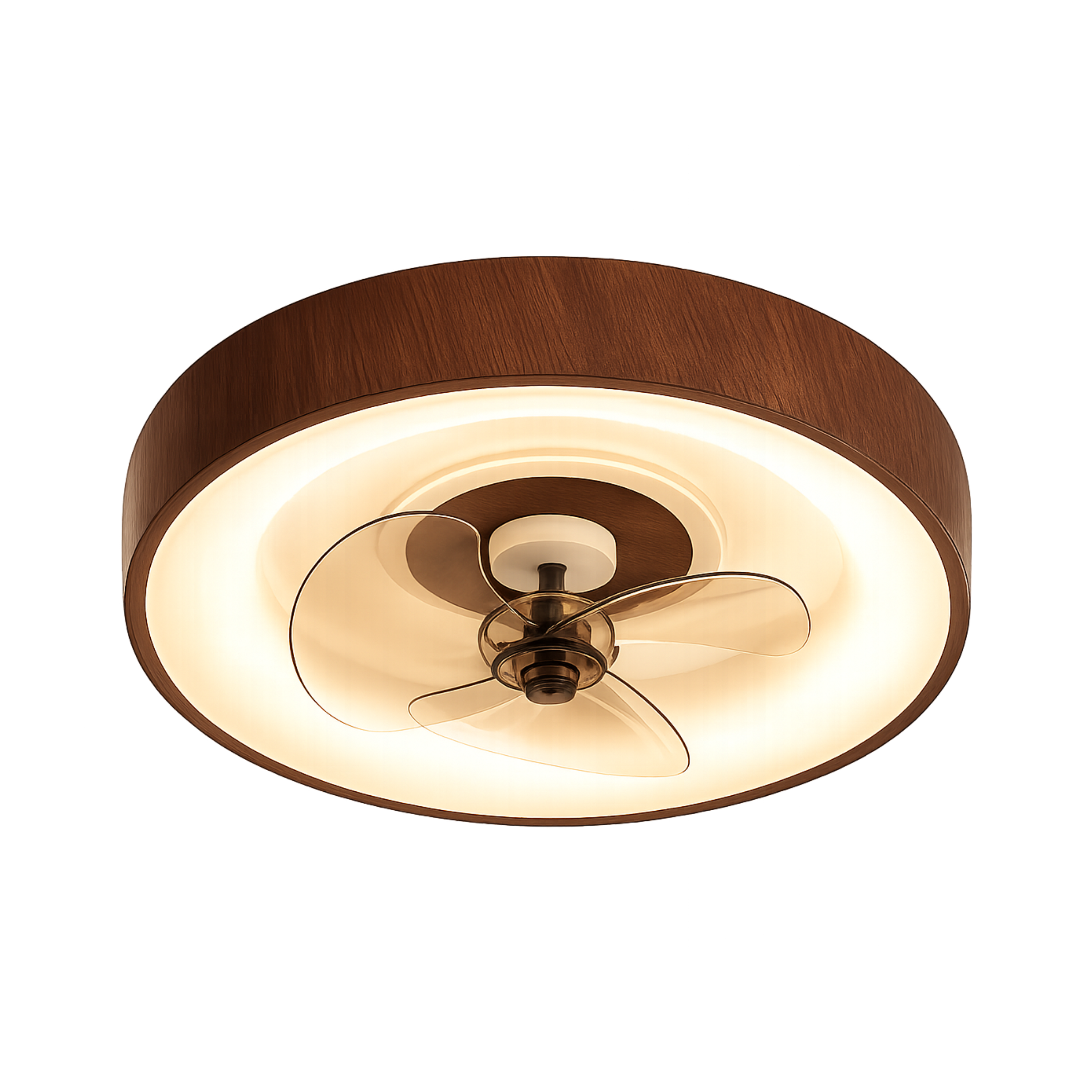 Moderne Minimalistische LED Ventilator Deckenleuchte