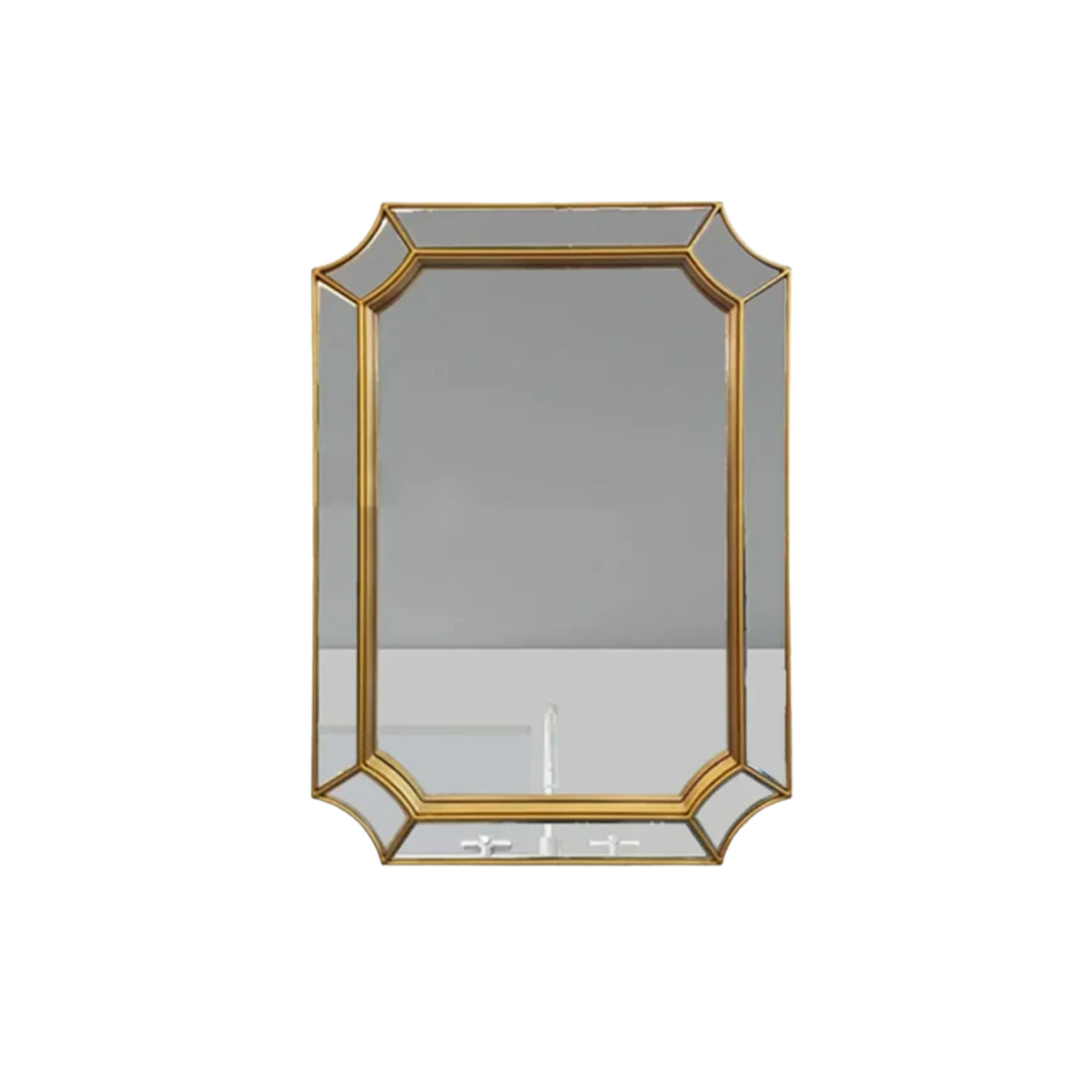 Moderner Vintage Wandspiegel