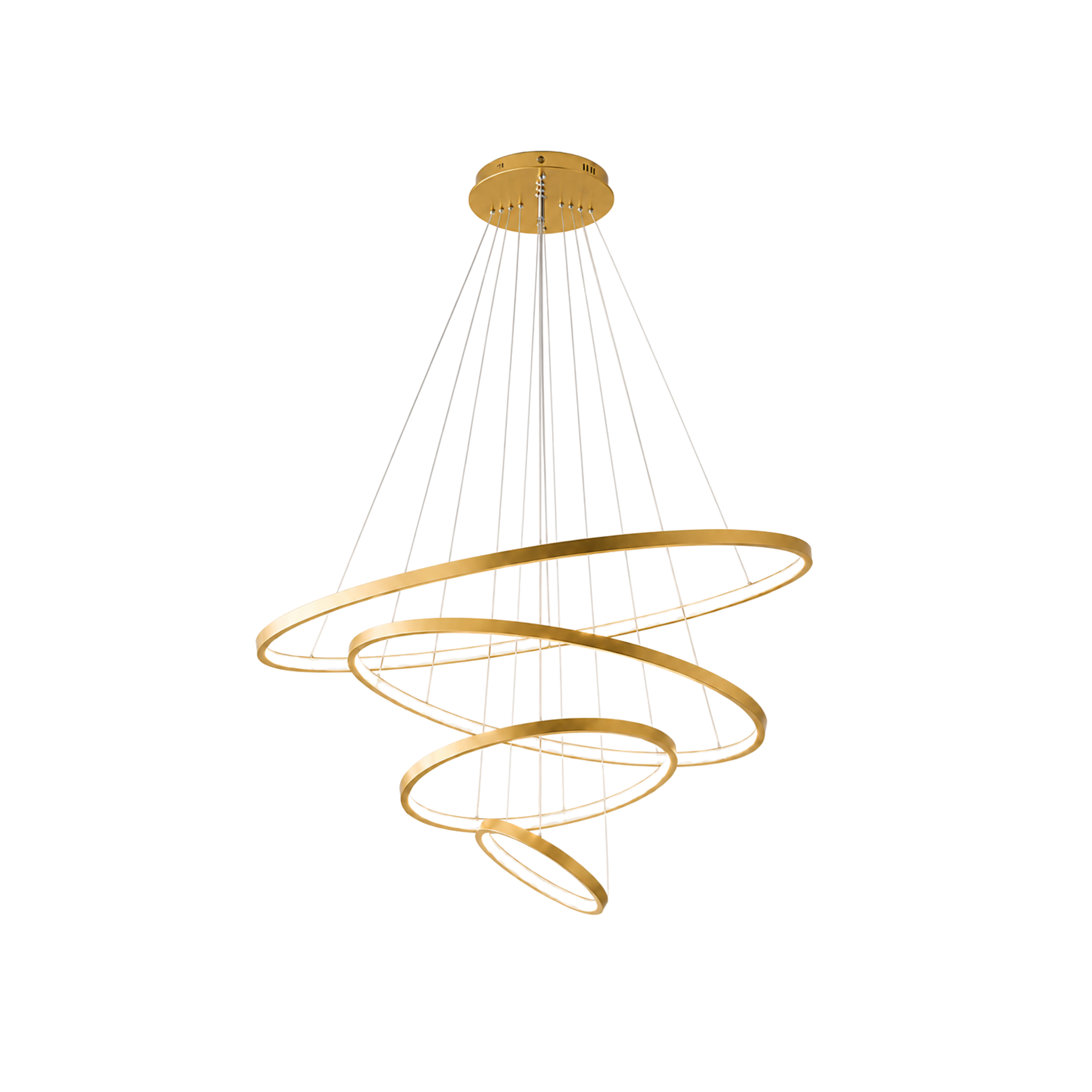 Moderner LED Ring Kronleuchter