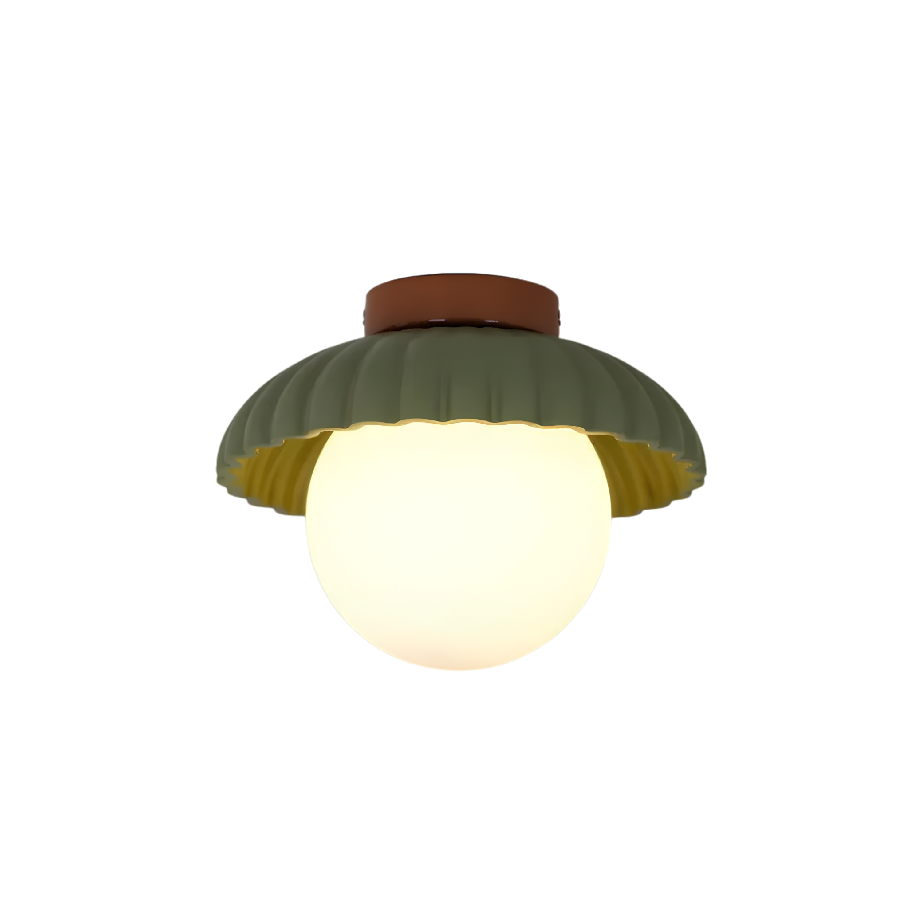 Moderne LED Deckenleuchte zum Aufbauen