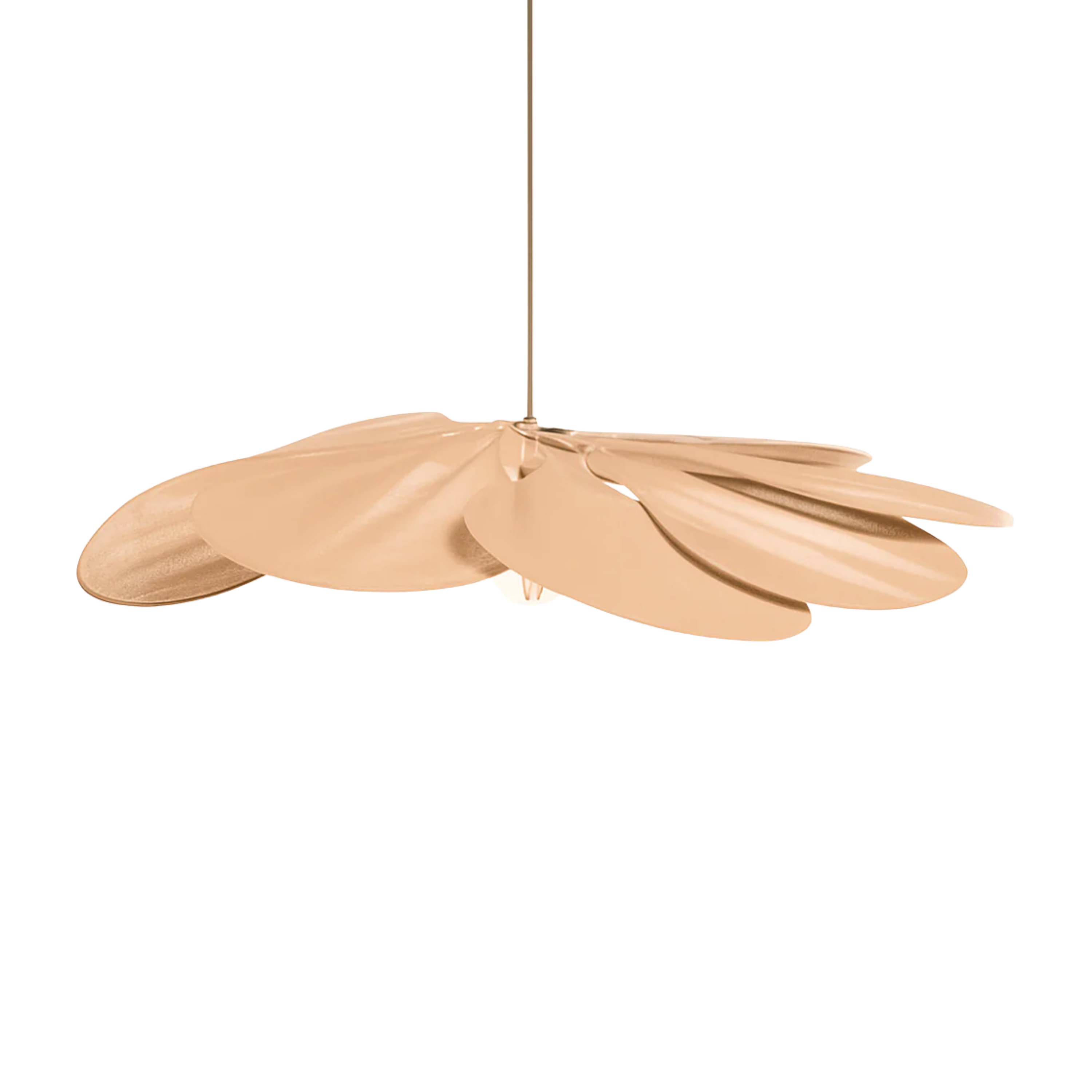 Wohnzimmer Stoff Blume Pendelleuchte