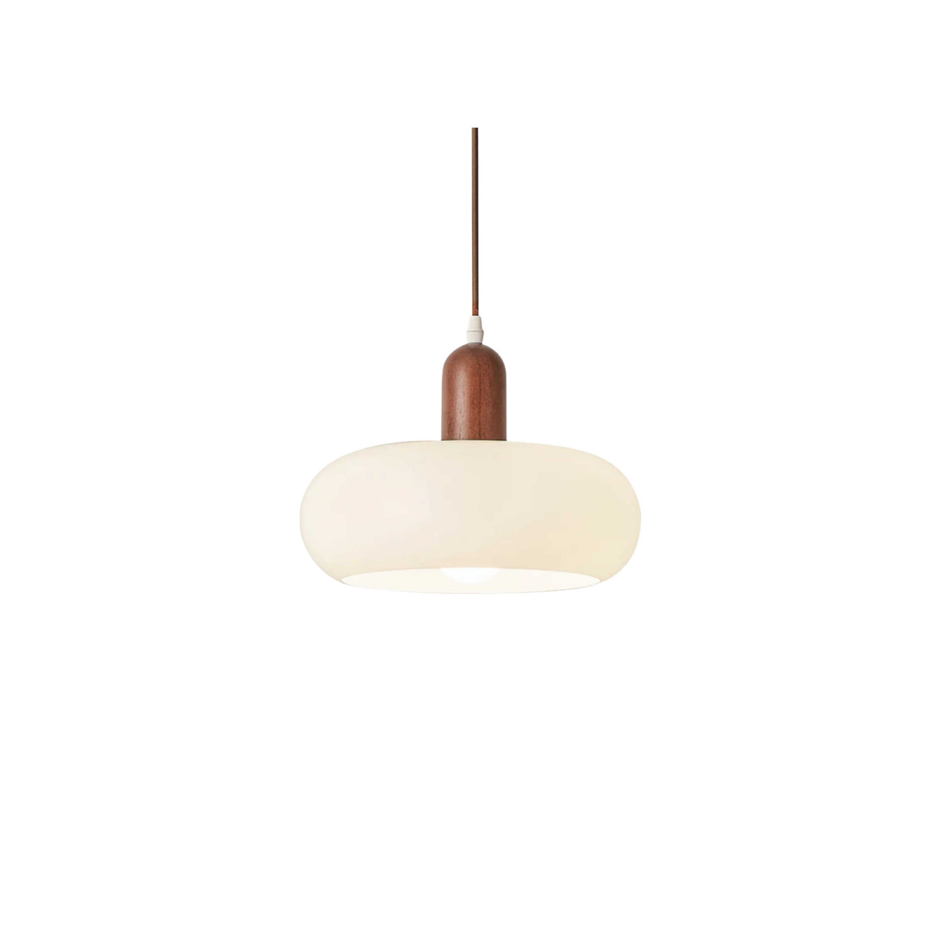 Skandinavische Creme Pendelleuchte