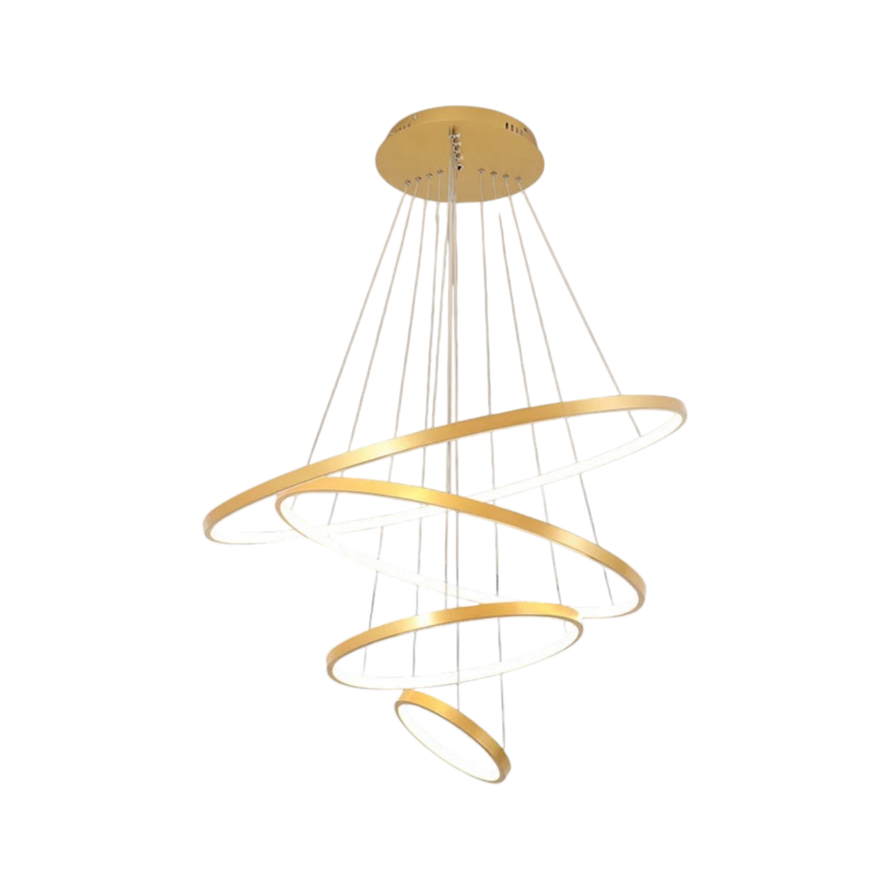 Moderner LED Ring Kronleuchter