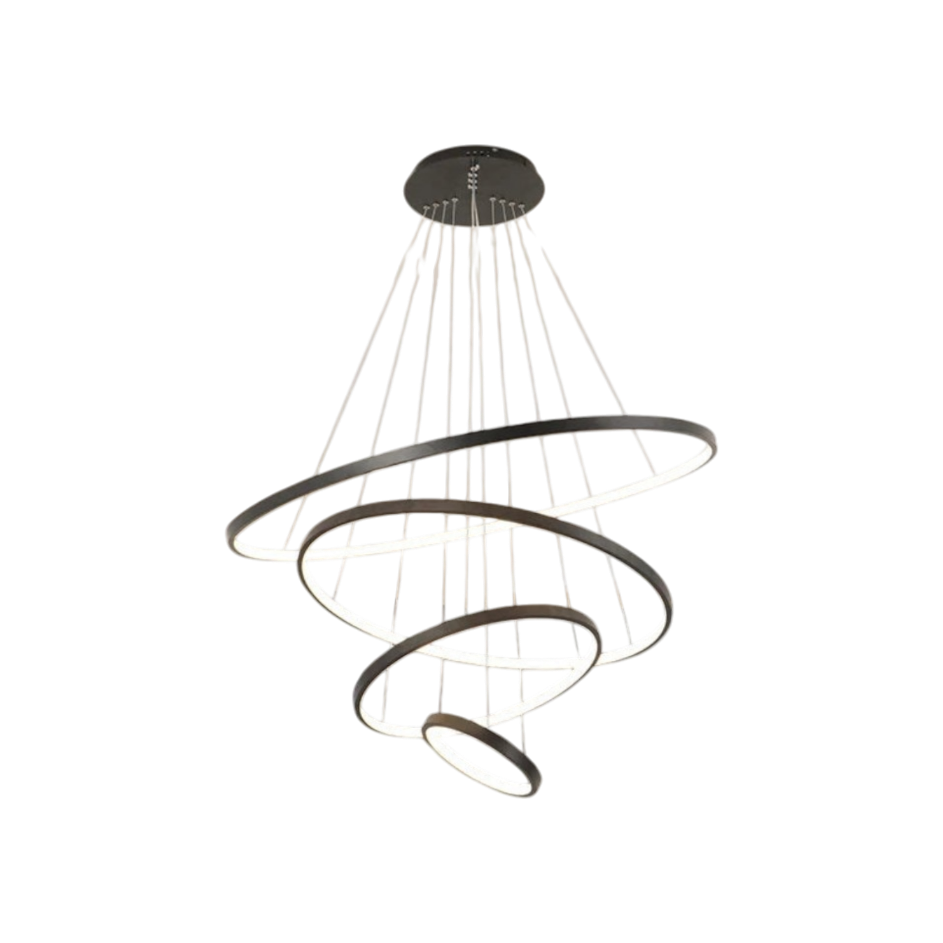 Moderner LED Ring Kronleuchter