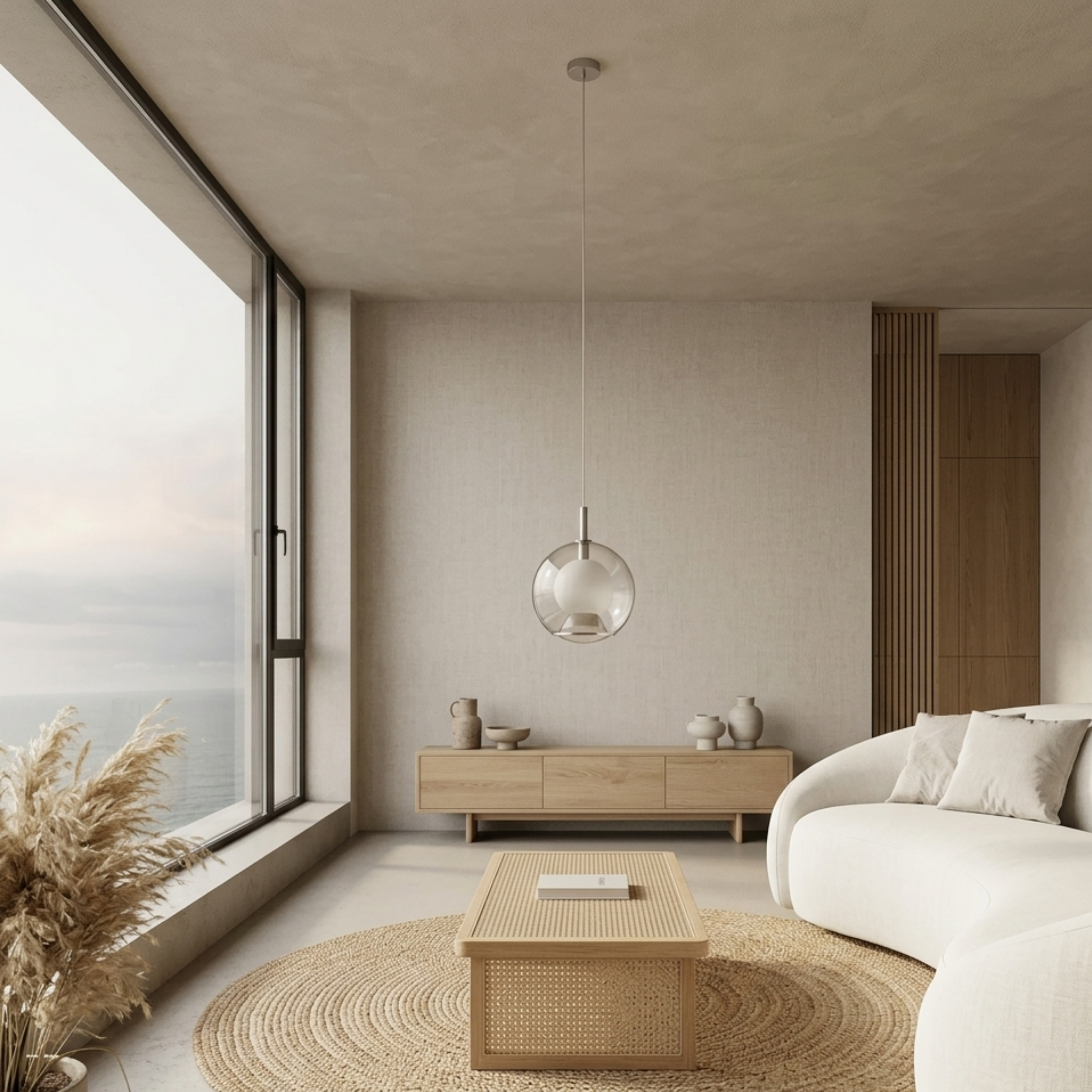 Dimmbare Glas Pendelleuchte