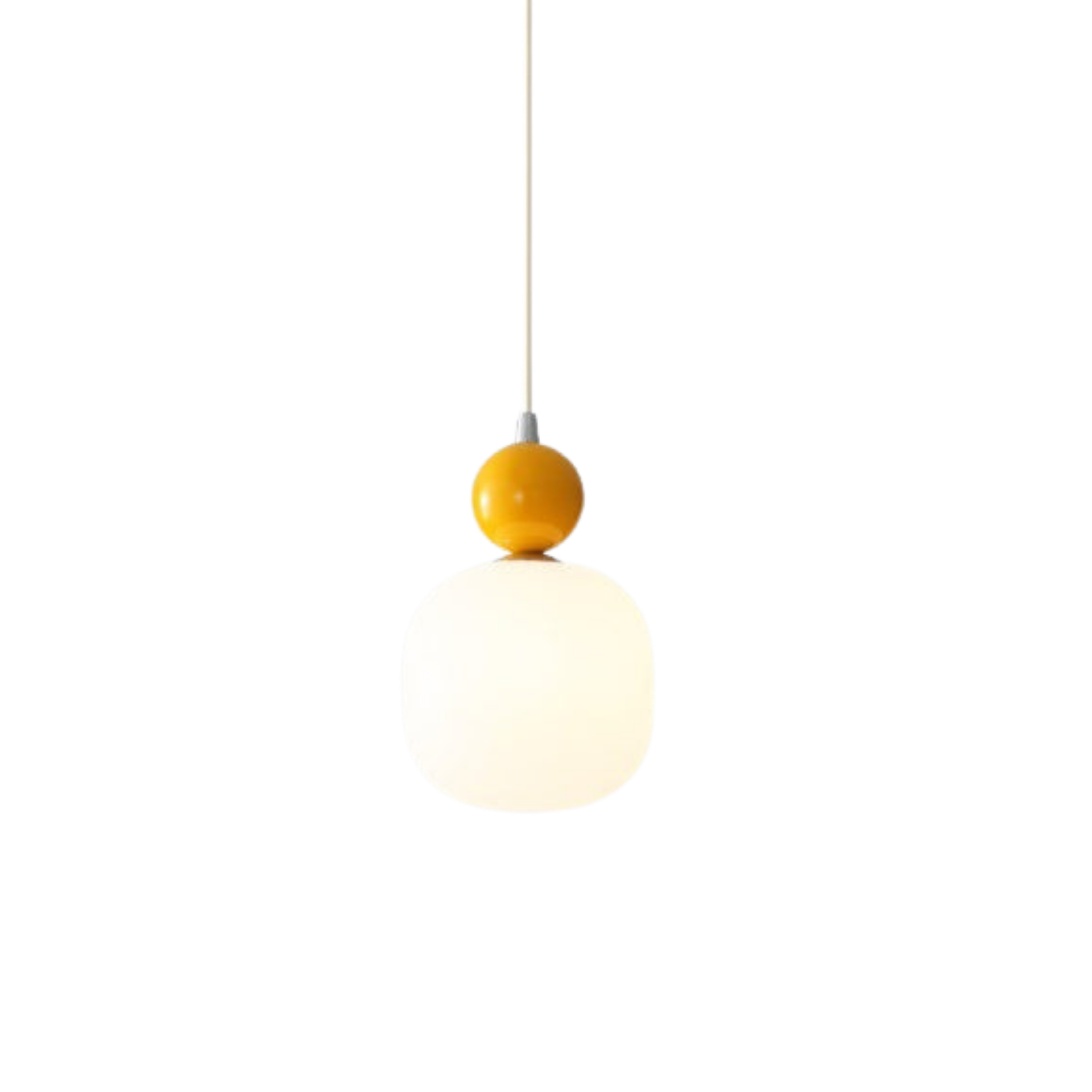 Skandinavische Glas Pendelleuchte