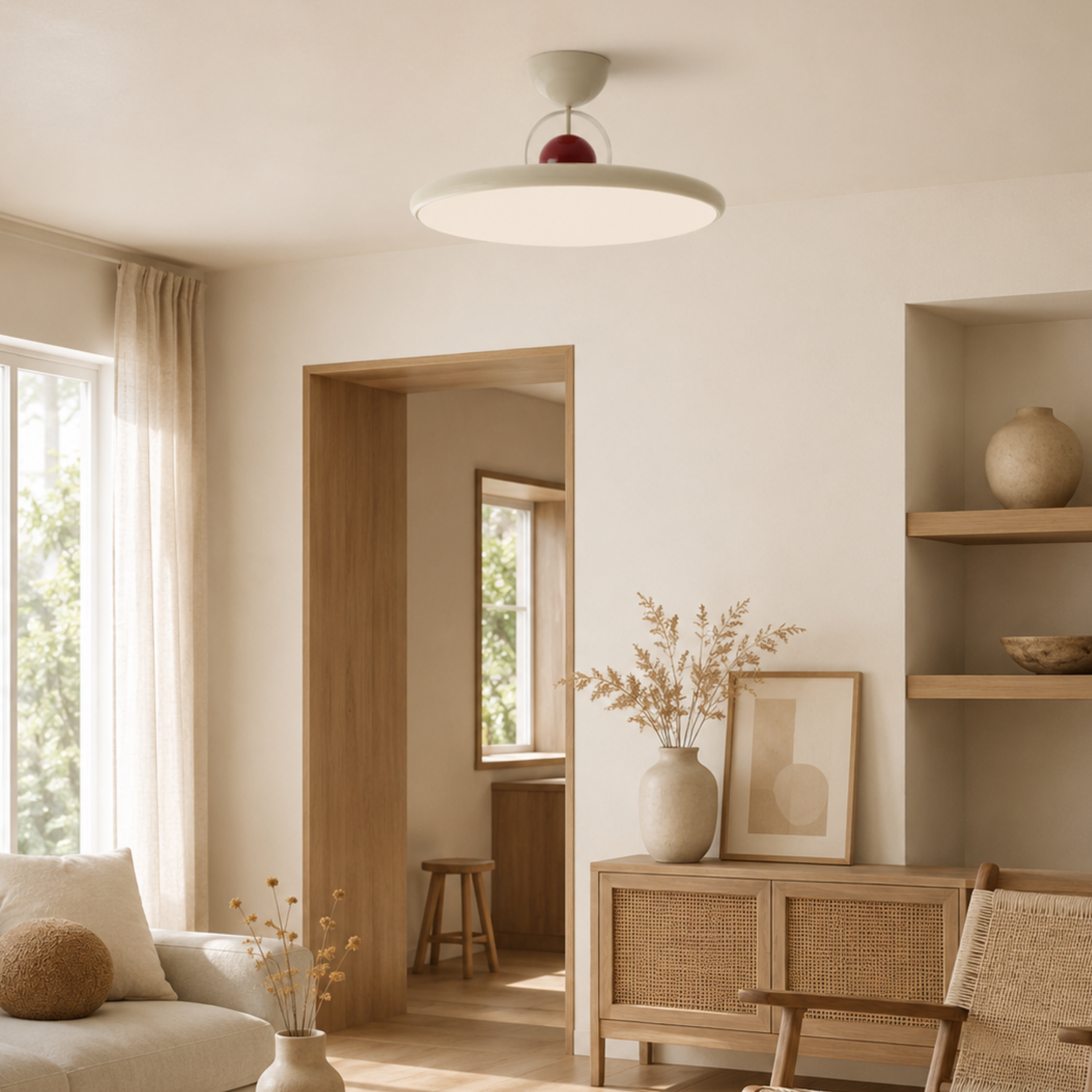 Nordische LED Fliegende Untertasse Deckenleuchte