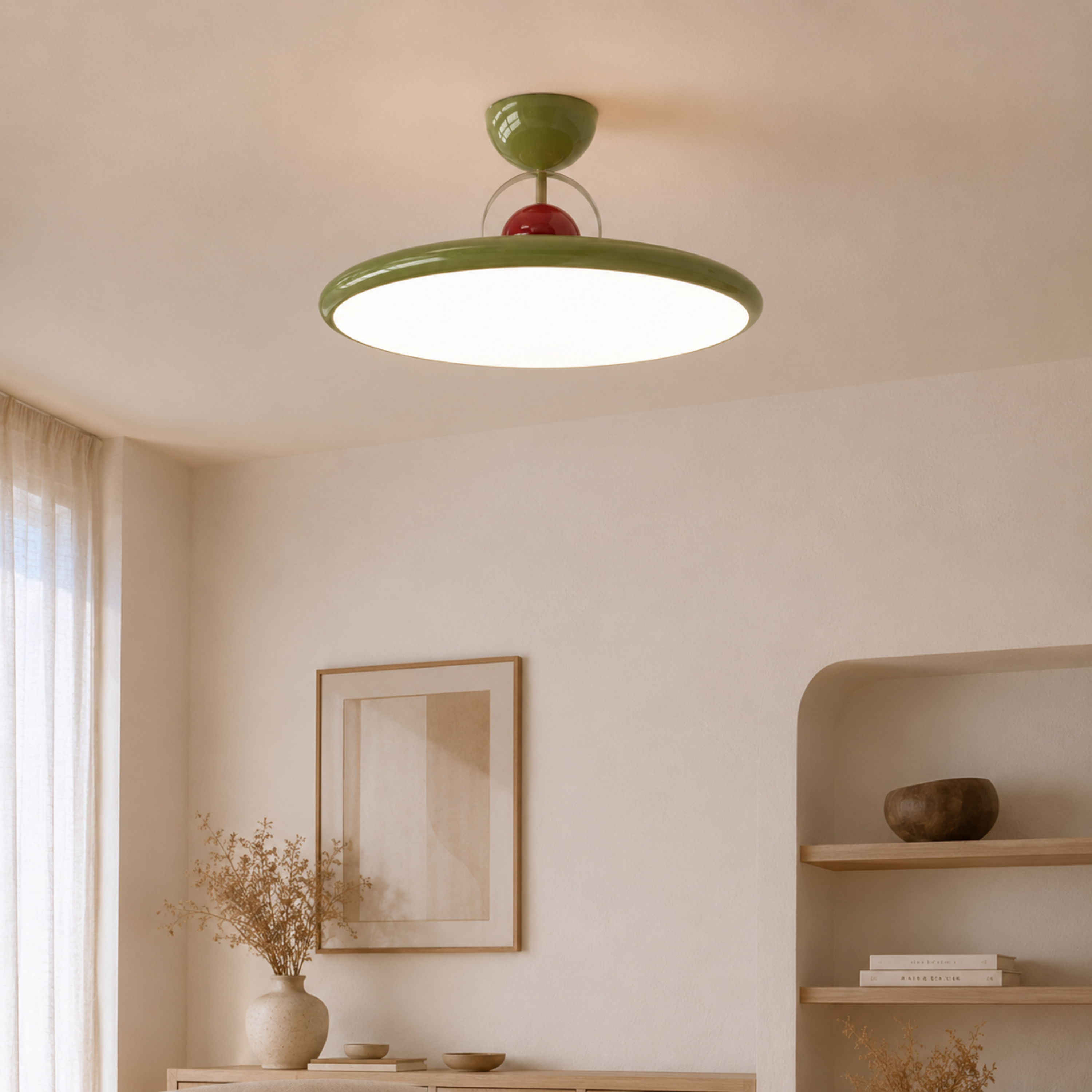 Nordische LED Fliegende Untertasse Deckenleuchte
