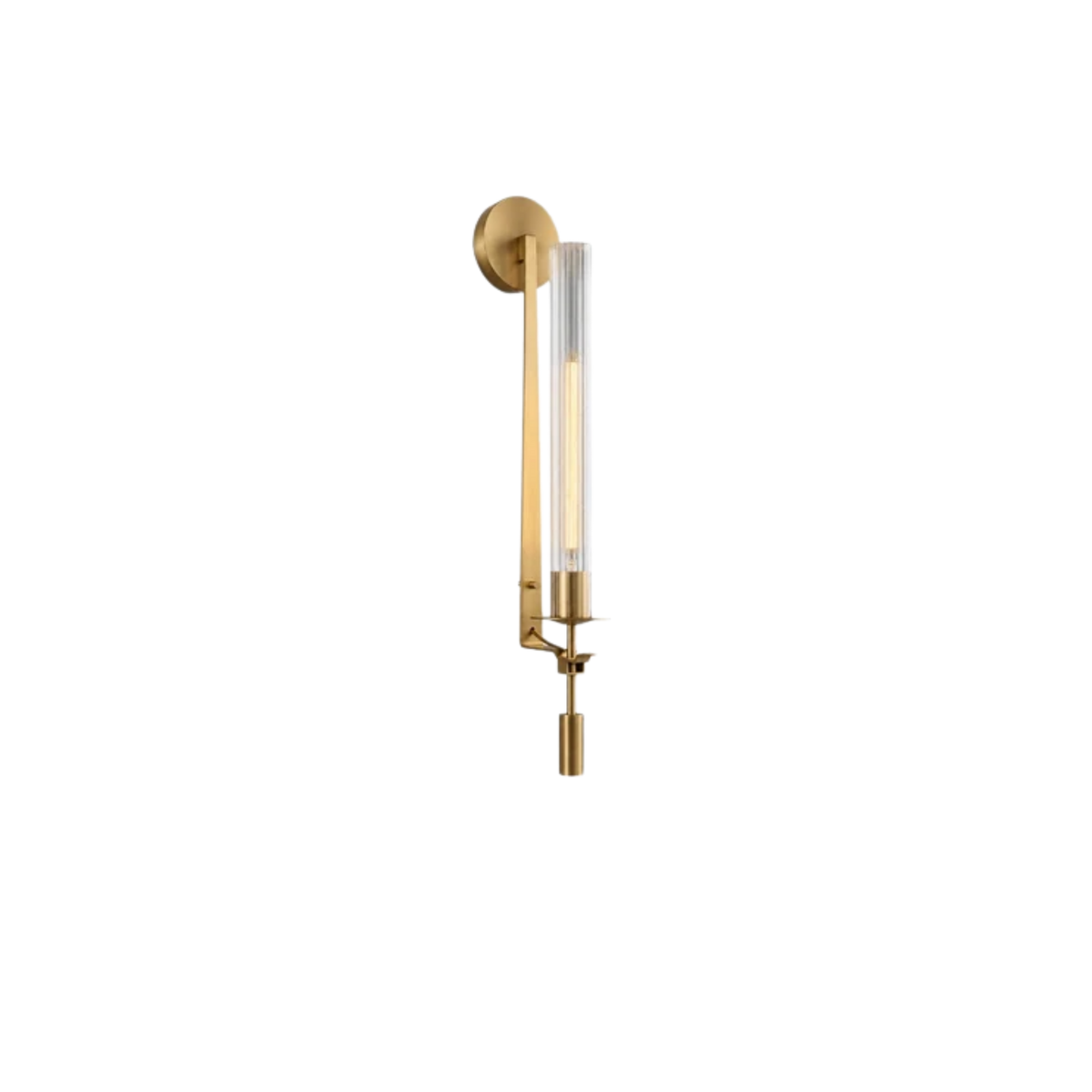 Elegante Moderne LED-Glaswandleuchte