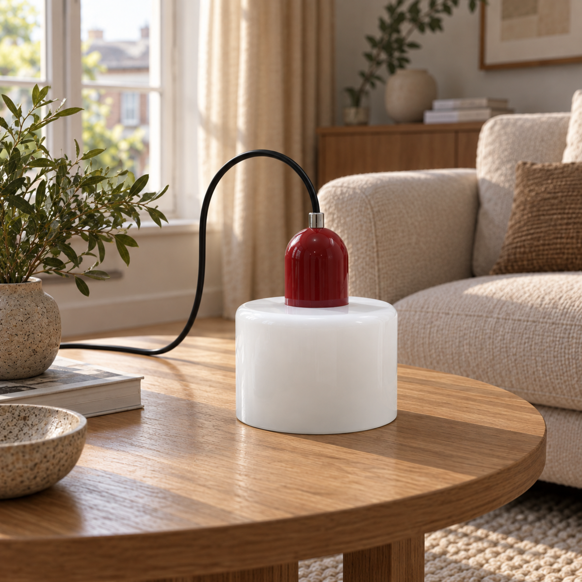 Pendelleuchte mit erweitertem Halo Design