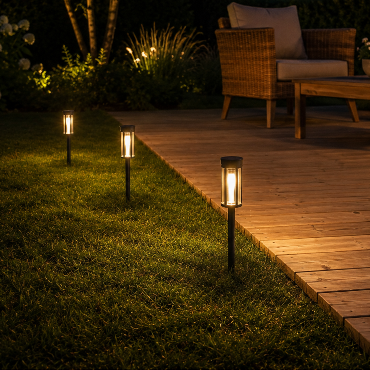 Solarbetriebene Taschenlampe