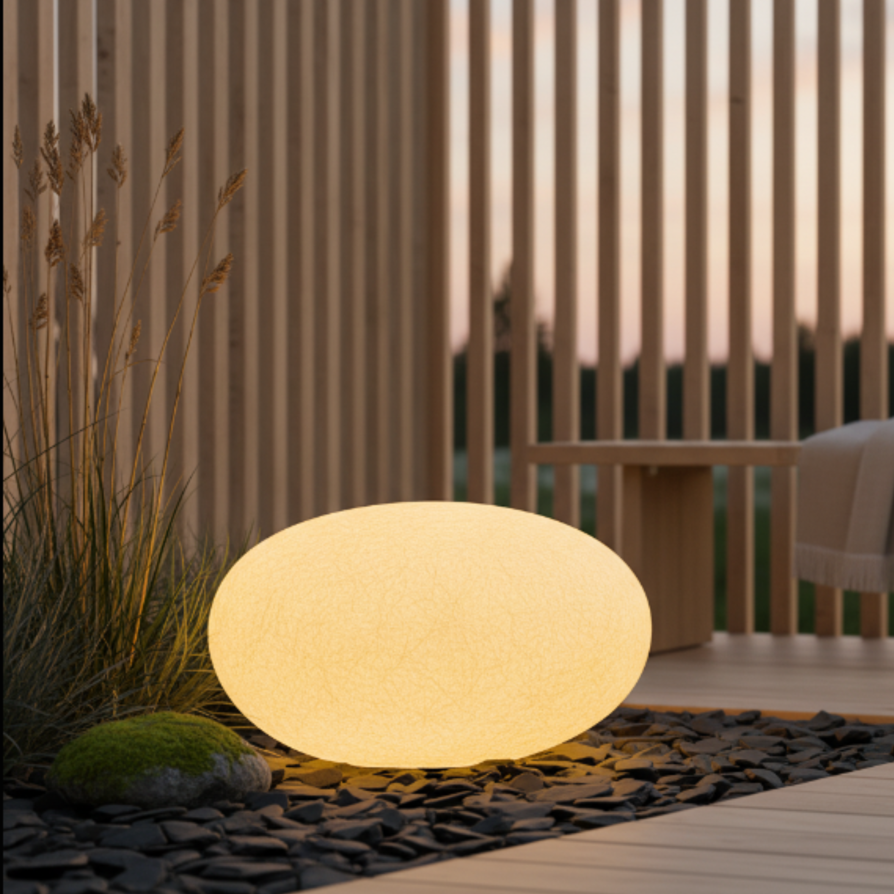Garten Sculpturale Außenlampe