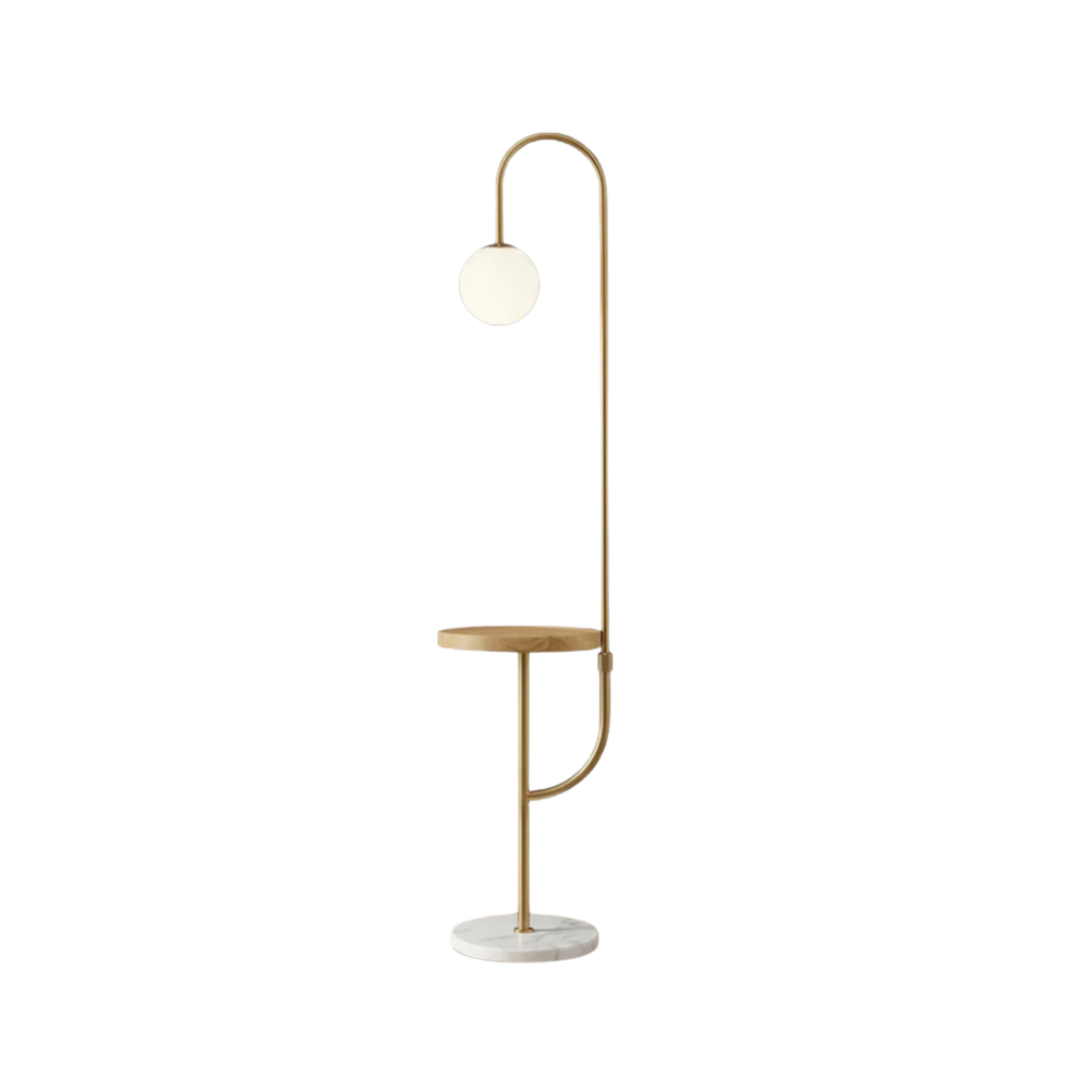 Moderne Tisch Stehlampe mit Wireless Charging