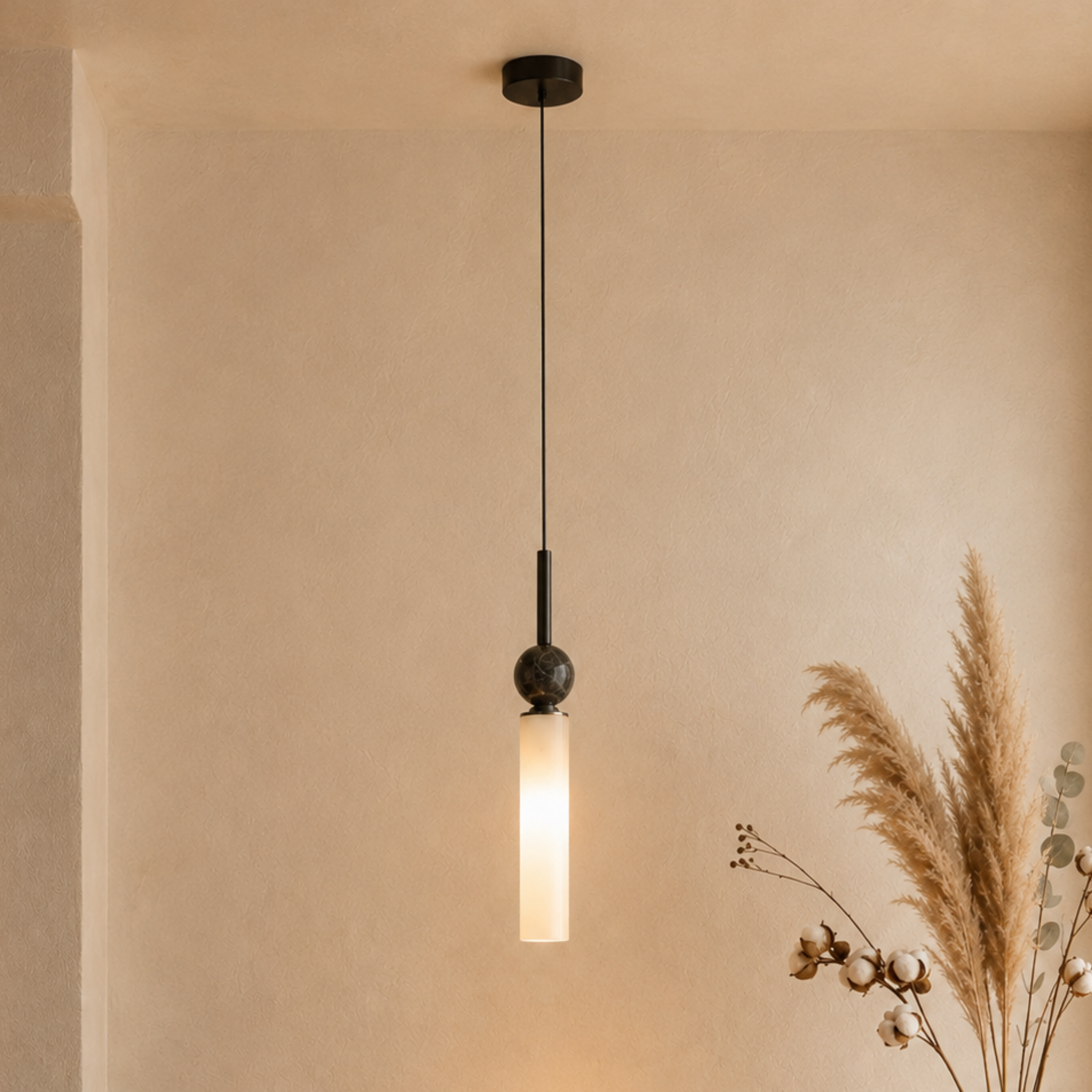 Moderne LED Marmor Hängelampe